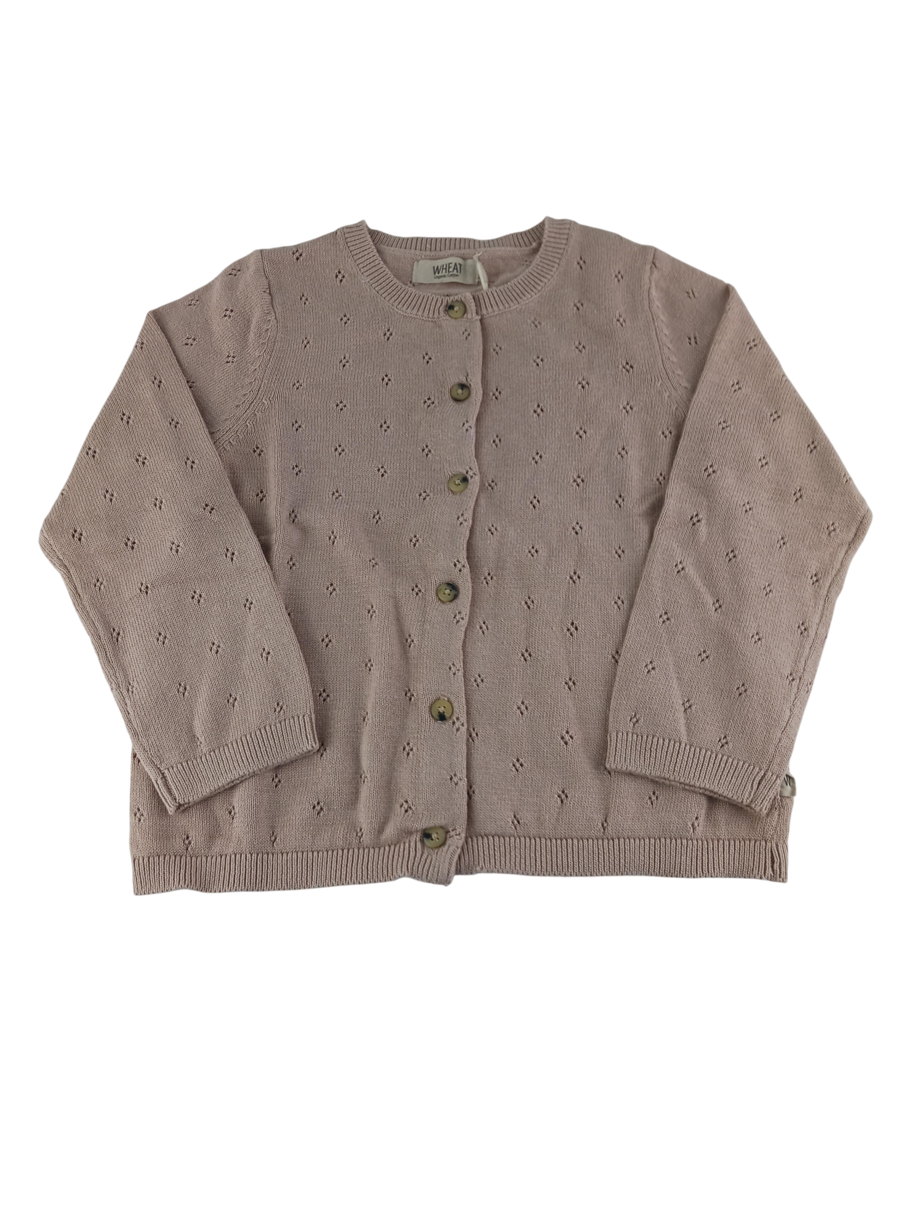 Kleidung Strickjacke Wheat Front Image Last Season