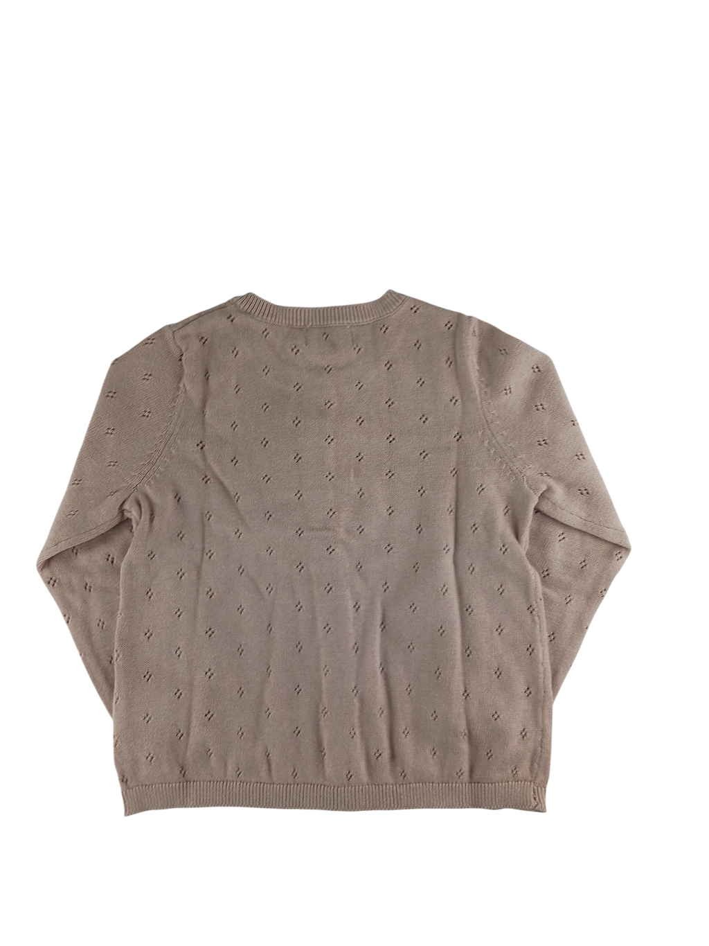 Kleidung Strickjacke Wheat Rear Image Last Season
