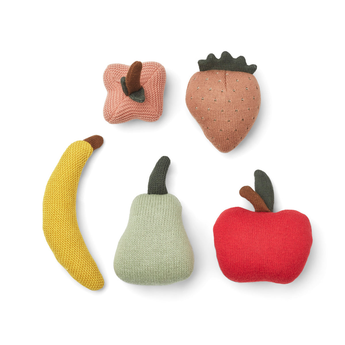 Liewood Lisa Playfood Fruits 5-Pack Stoffrüchte