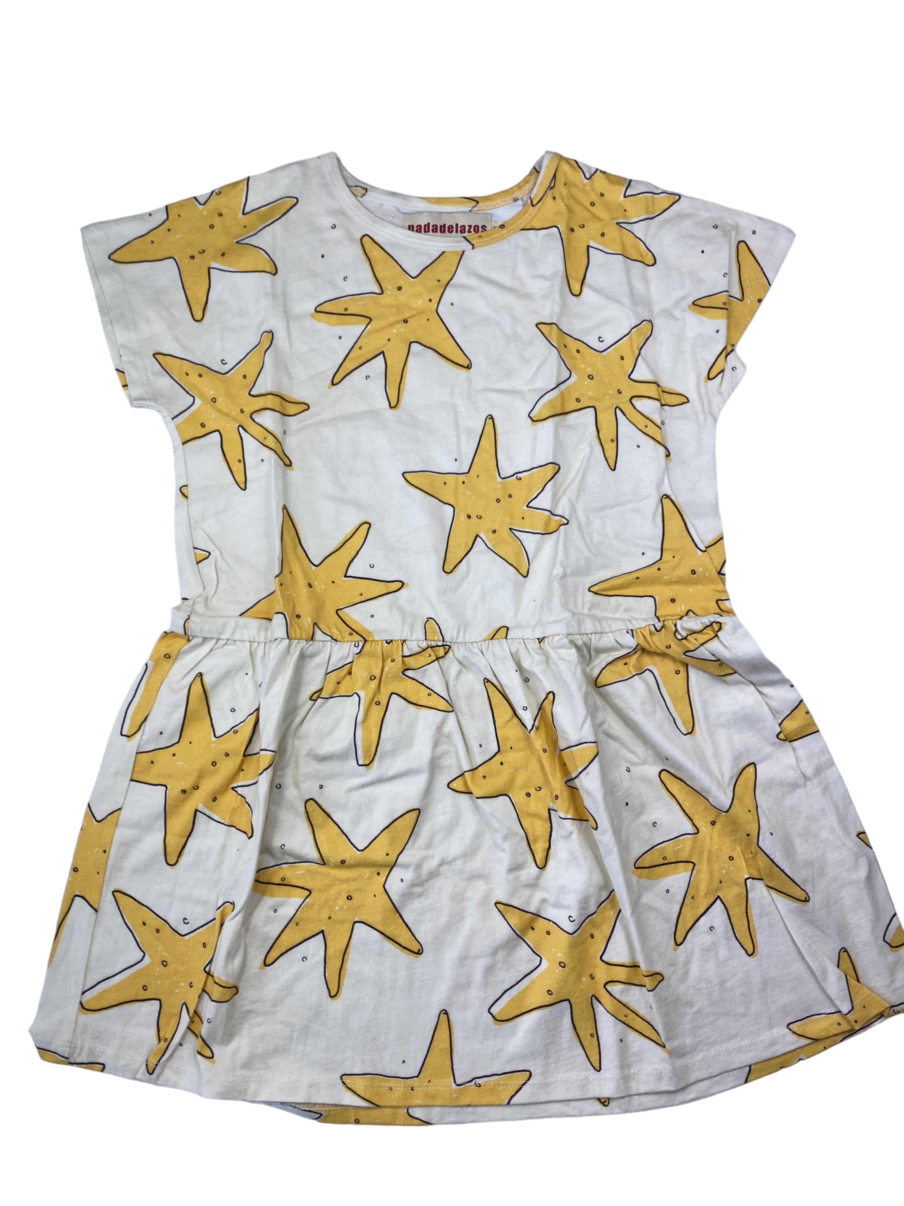 Kleider Kleider & Röcke Kleidung Kleid mit Sternen Front Image Last Season