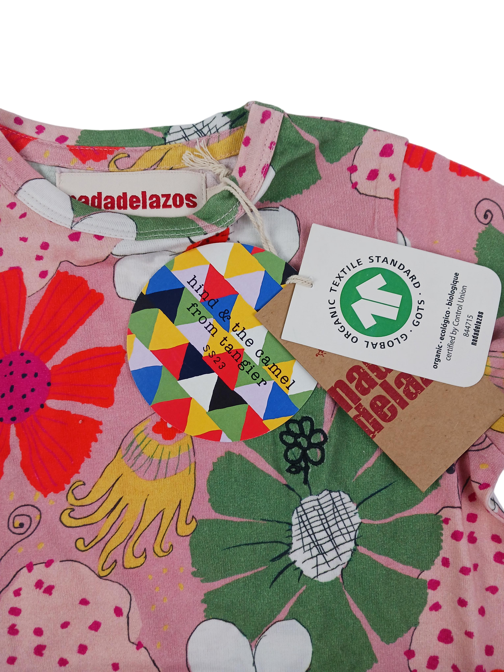 Kleidung T-Shirt Label Image Kollektionsmuster