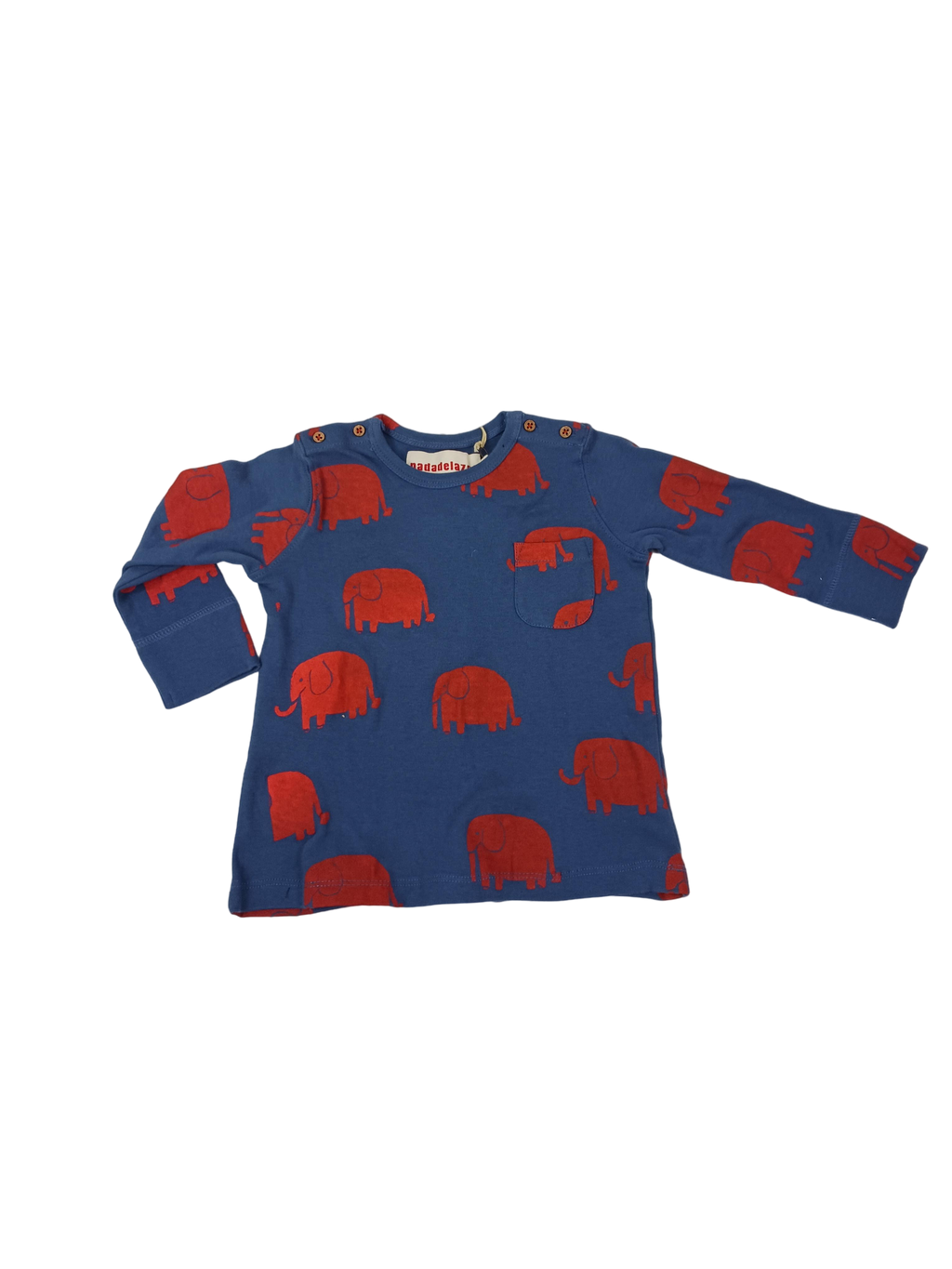 Kleidung Longsleeve-Shirt Front Image Kollektionsmuster