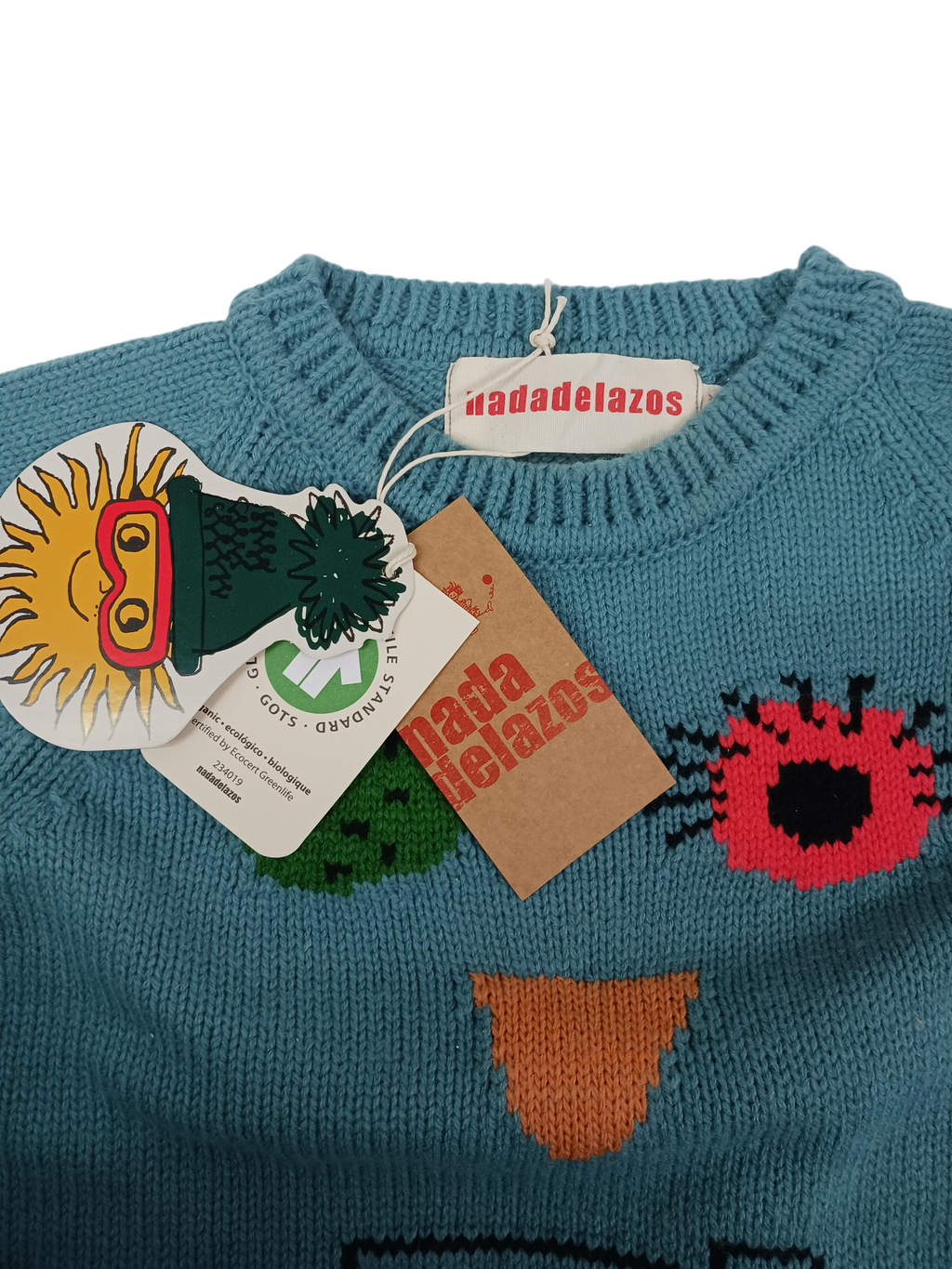 Kleidung Strickpullover Label Image Kollektionsmuster