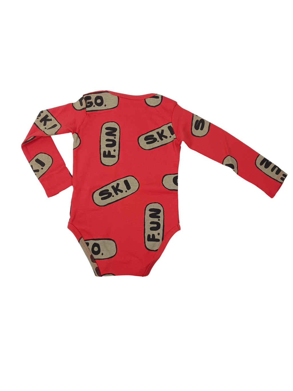 Kleidung Langarmbody Rear Image Kollektionsmuster