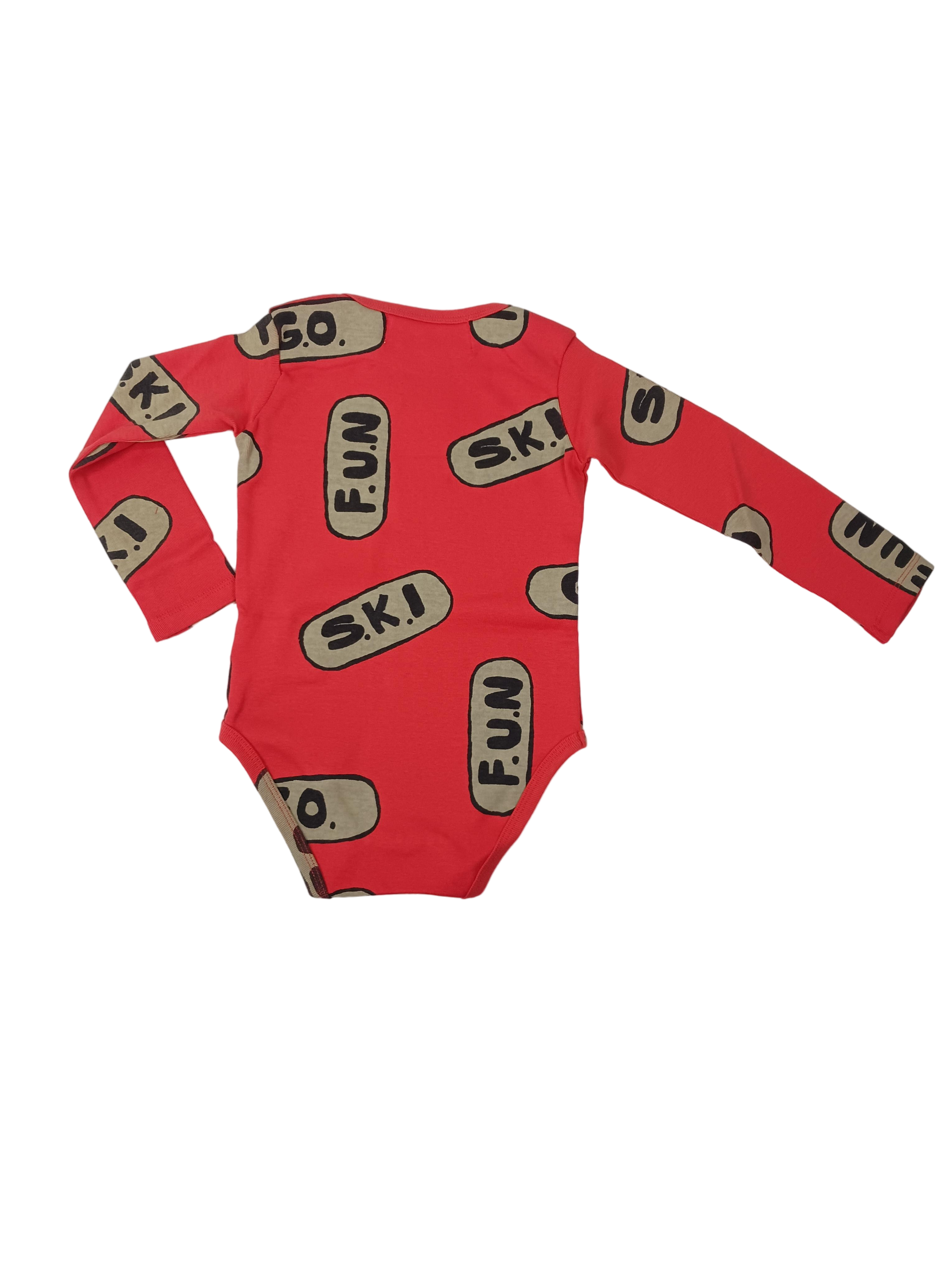 Kleidung Langarmbody Rear Image Kollektionsmuster