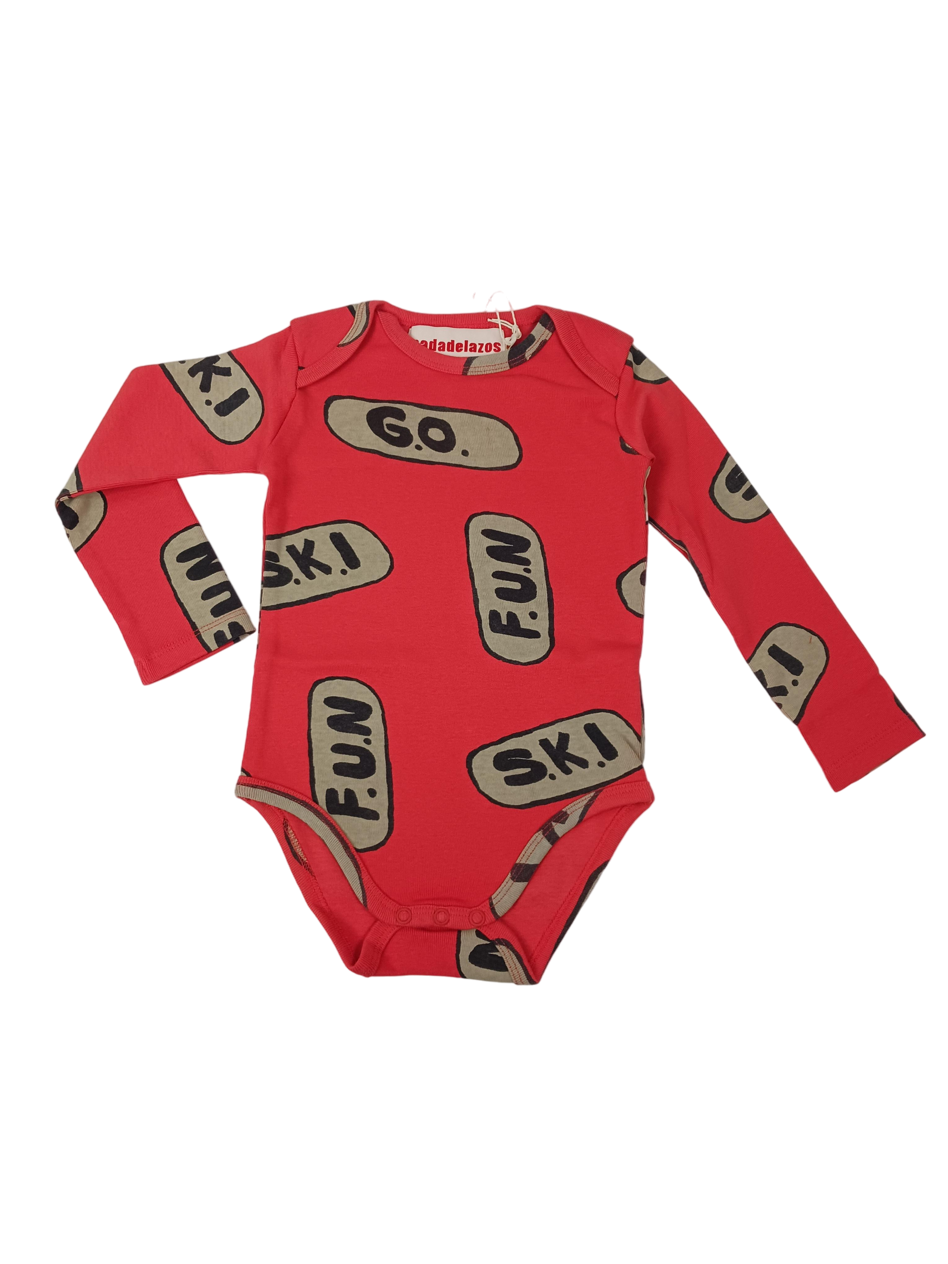 Kleidung Langarmbody Front Image Kollektionsmuster