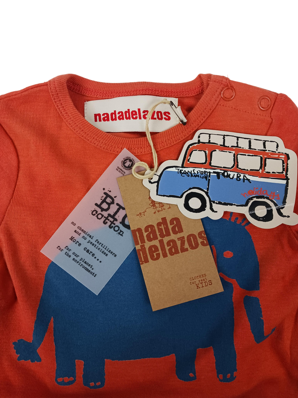 Kleidung Langarmbody Label Image Kollektionsmuster