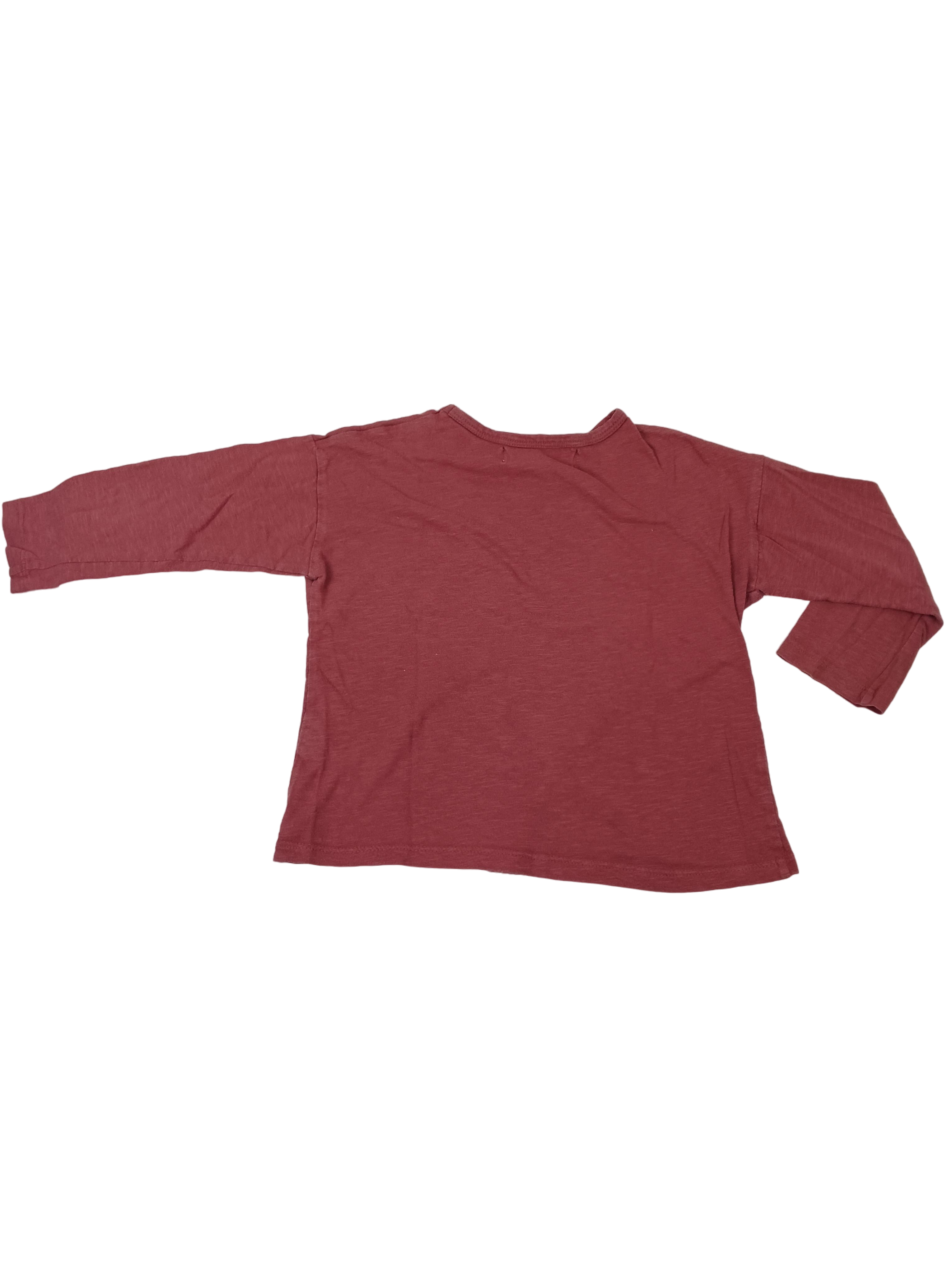 Kleidung Langarm-Shirt Rear Image Kollektionsmuster