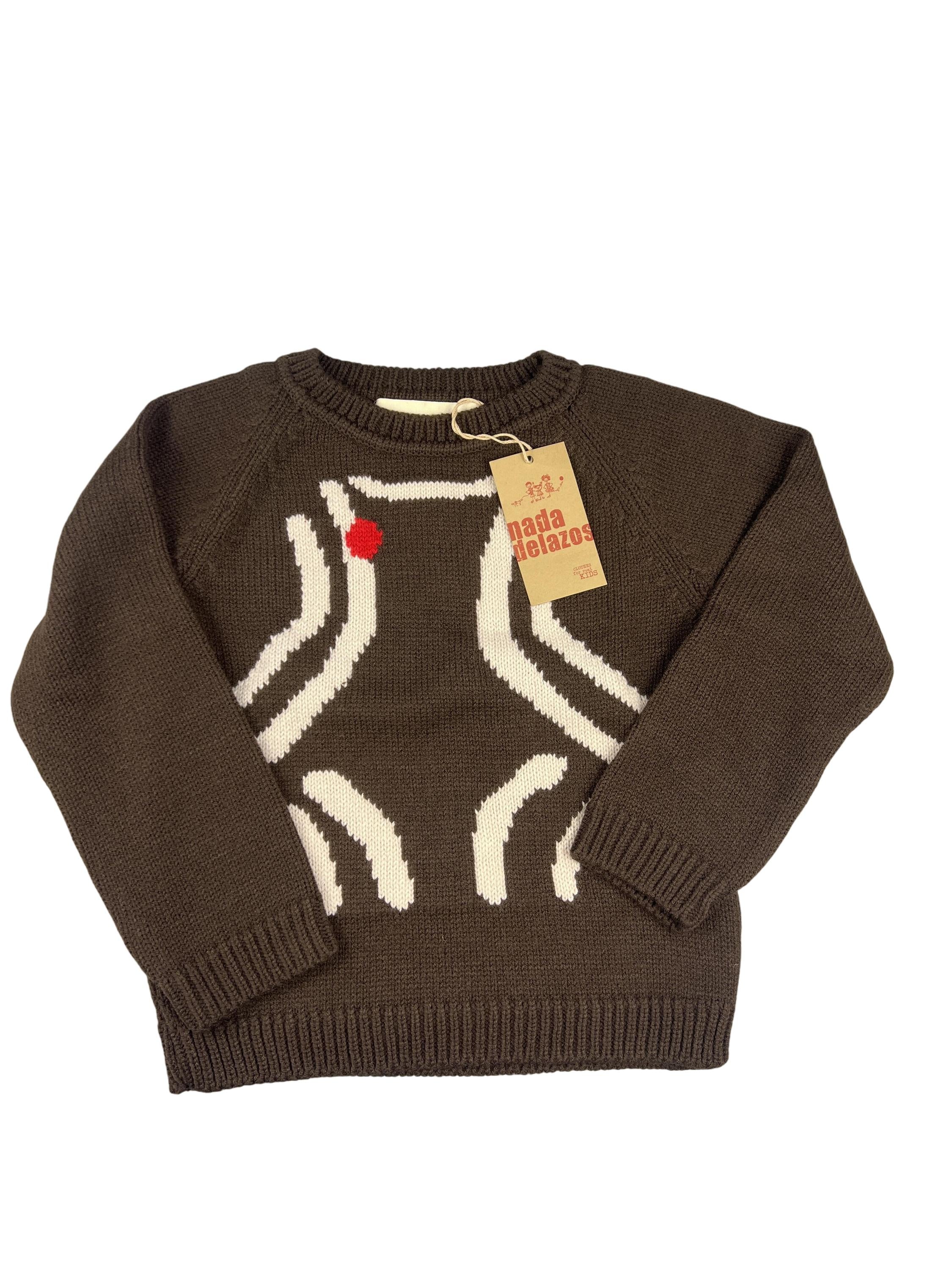 Strickpullover Strickpullover & Strickjacken Kleidung Pullover Nadadelazos Front Image Kollektionsmuster