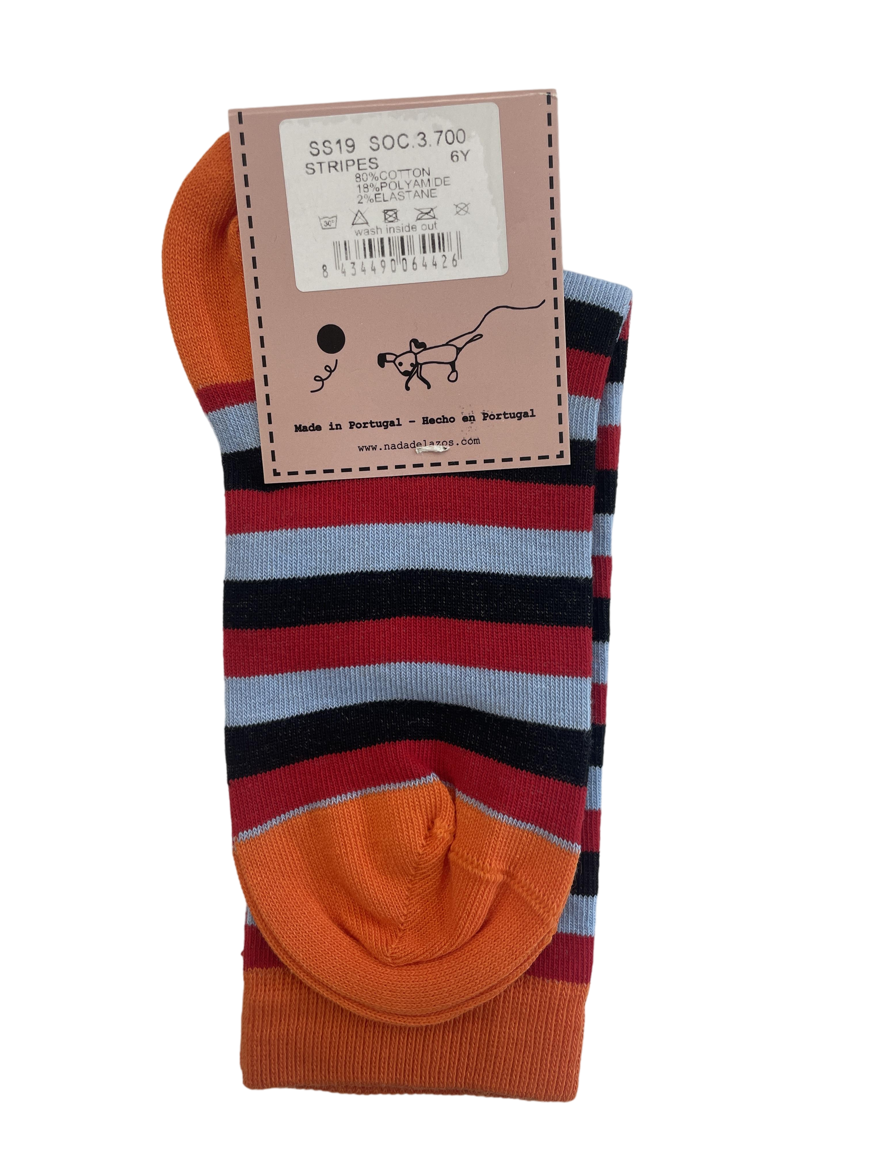 Socken Socken & Strumpfhosen Kleidung Ringelsocken Rear Image Last Season