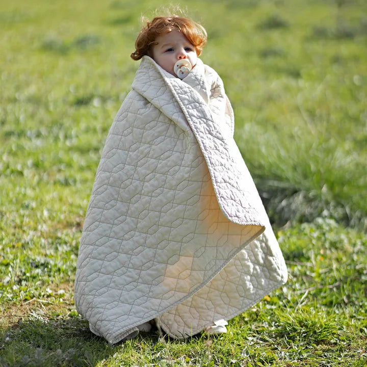 Nobodinoz Wabi Sabi Quilted Blanket 100x 135cm Gesteppte Decke