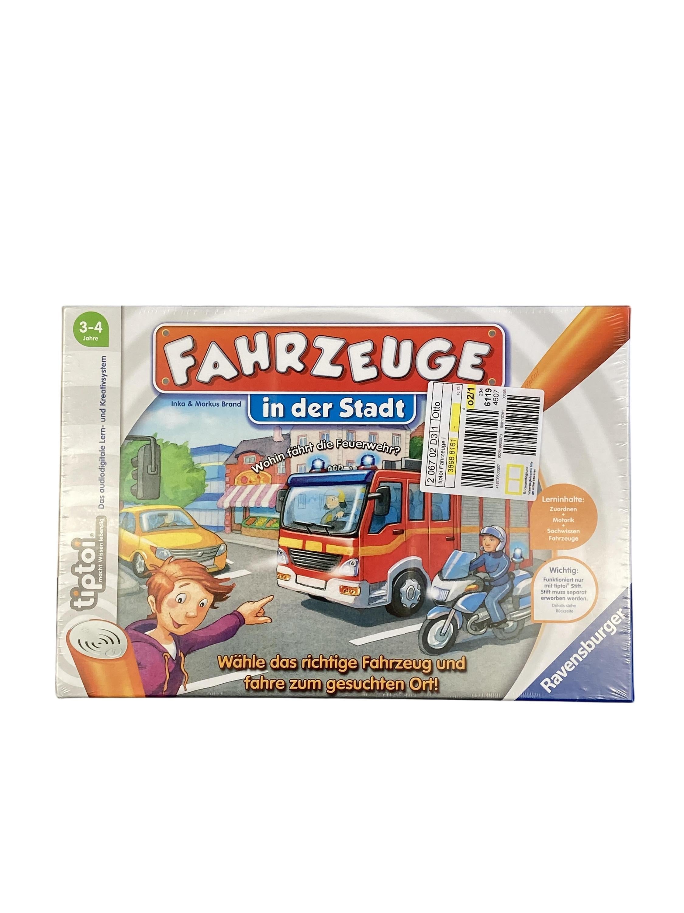 TipToi Spiele TipToi Spielen & Lernen tiptoi Fahrzeuge in der Stadt Ravensburger  Front Image Second Hand