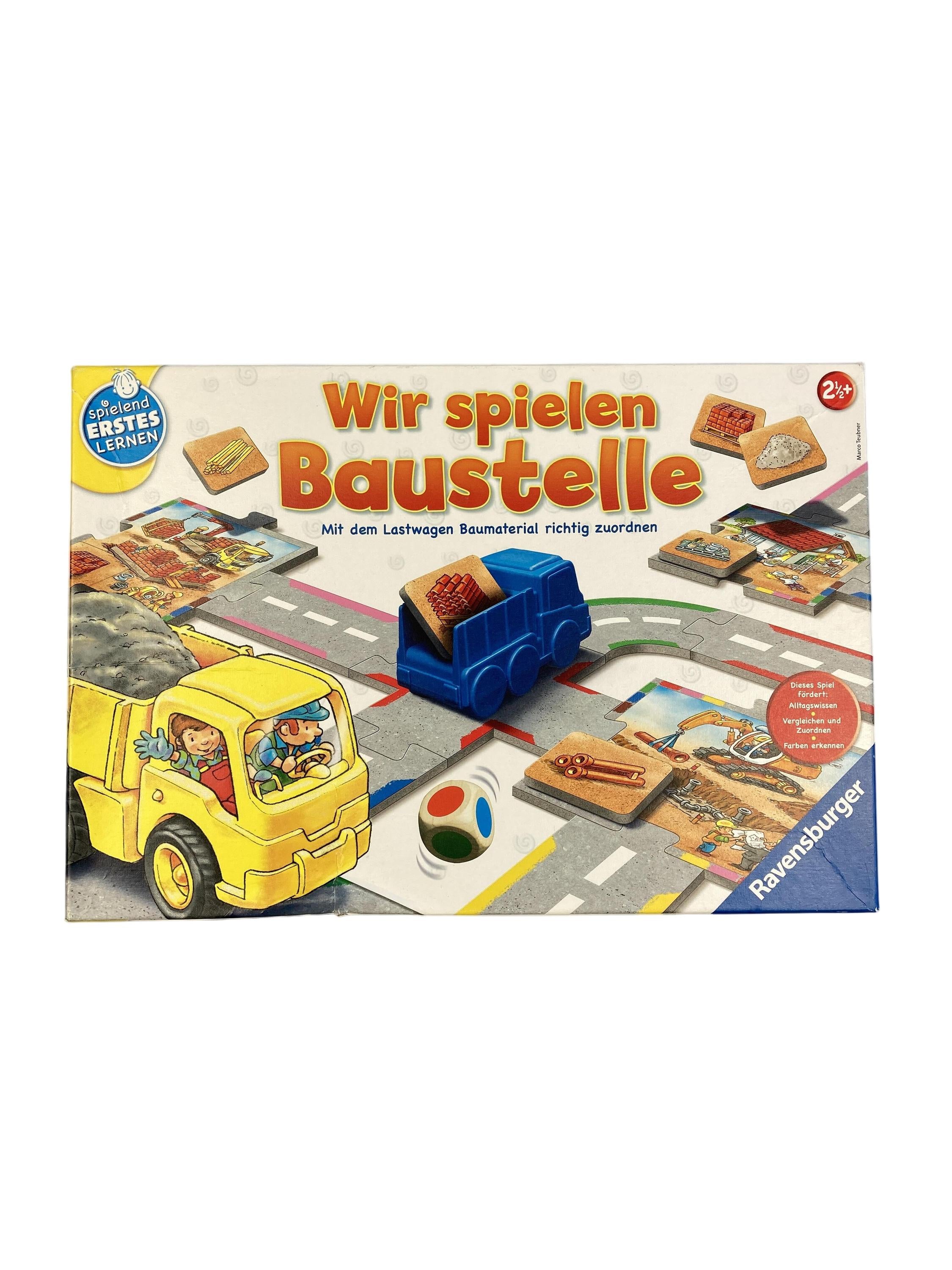 Brett- / Gesellschaftsspiele Spielen & Lernen Wie spielen Baustelle Ravensburger  Front Image Second Hand