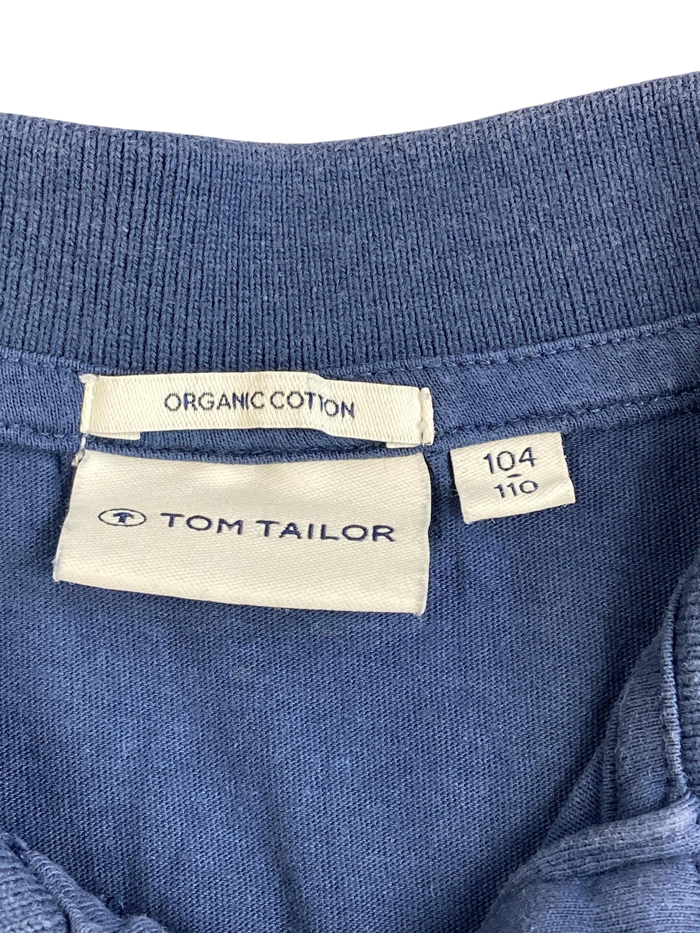 T-Shirts T-Shirts & Tops Kleidung Poloshirt Tom Tailor Label Image Second Hand