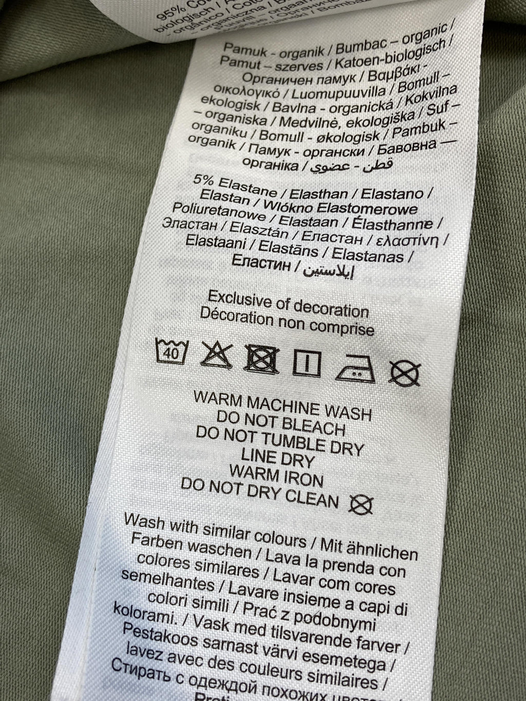 T-Shirts T-Shirts & Tops Kleidung T-Shirt Name it Care Label Second Hand