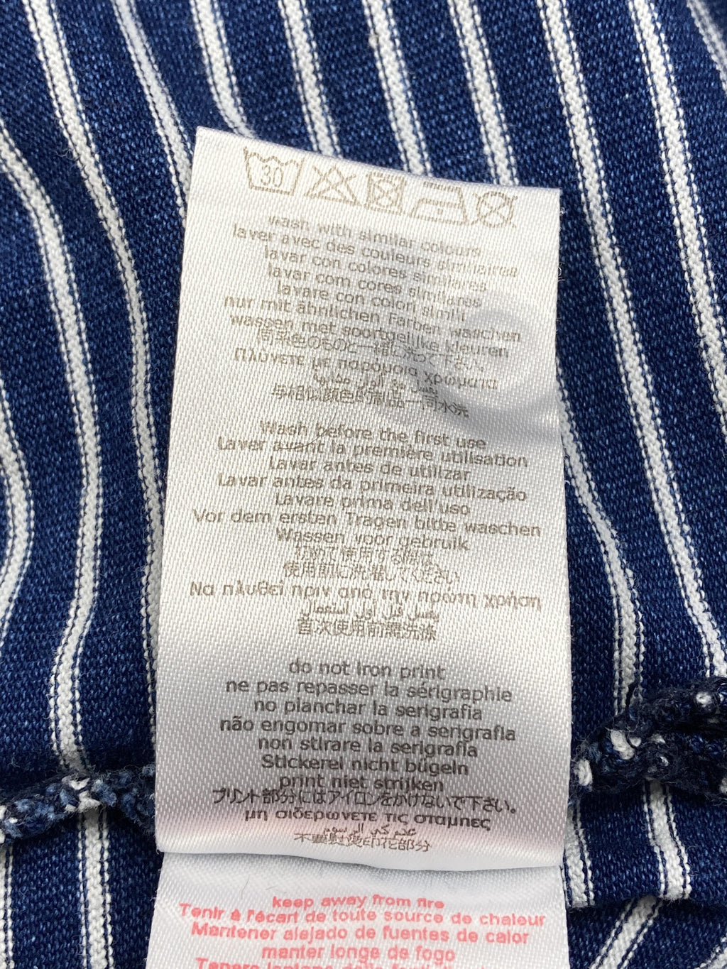 T-Shirts T-Shirts & Tops Kleidung Poloshirt Timberland Care Label Second Hand