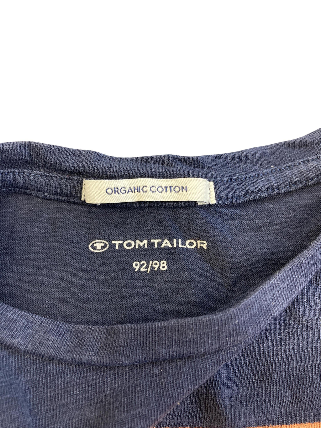 T-Shirts T-Shirts & Tops Kleidung T-Shirt Tom Tailor Label Image Second Hand