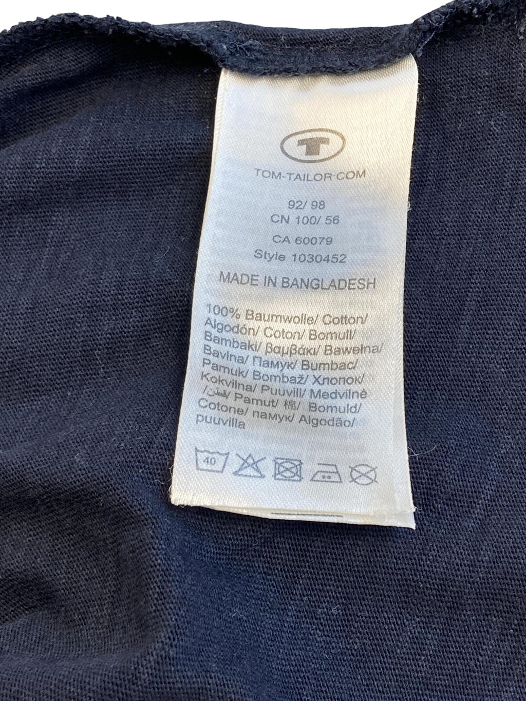 T-Shirts T-Shirts & Tops Kleidung T-Shirt Tom Tailor  Second Hand