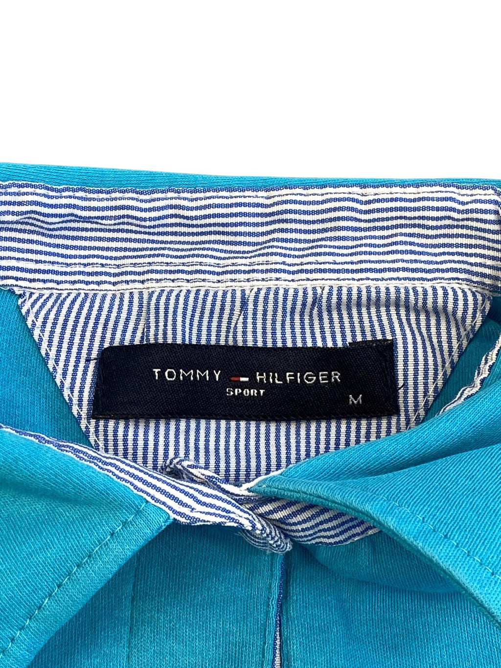 T-Shirts T-Shirts & Tops Kleidung Polo Shirt Tommy Hilfiger Label Image Second Hand