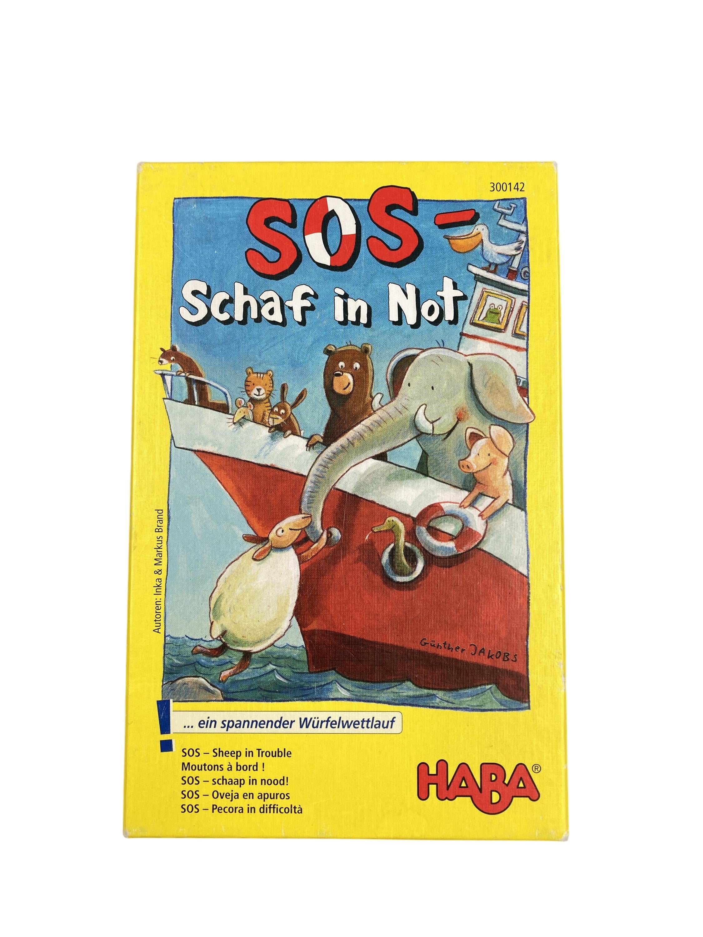 Brett- / Gesellschaftsspiele Spielen & Lernen SOS Schaf in Not Haba Front Image Second Hand