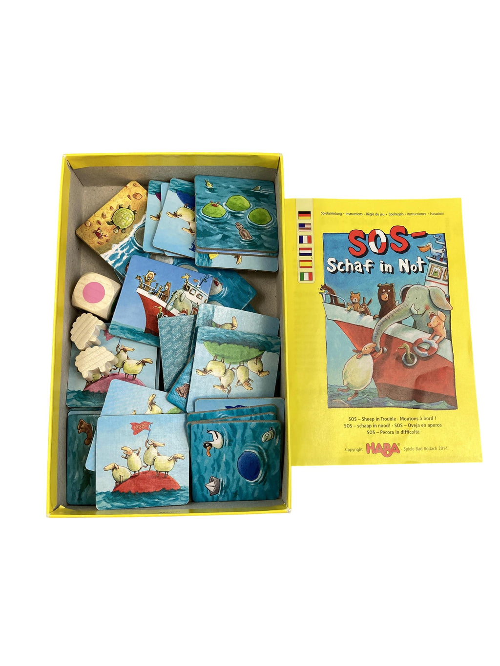 Brett- / Gesellschaftsspiele Spielen & Lernen SOS Schaf in Not Haba Label Image Second Hand
