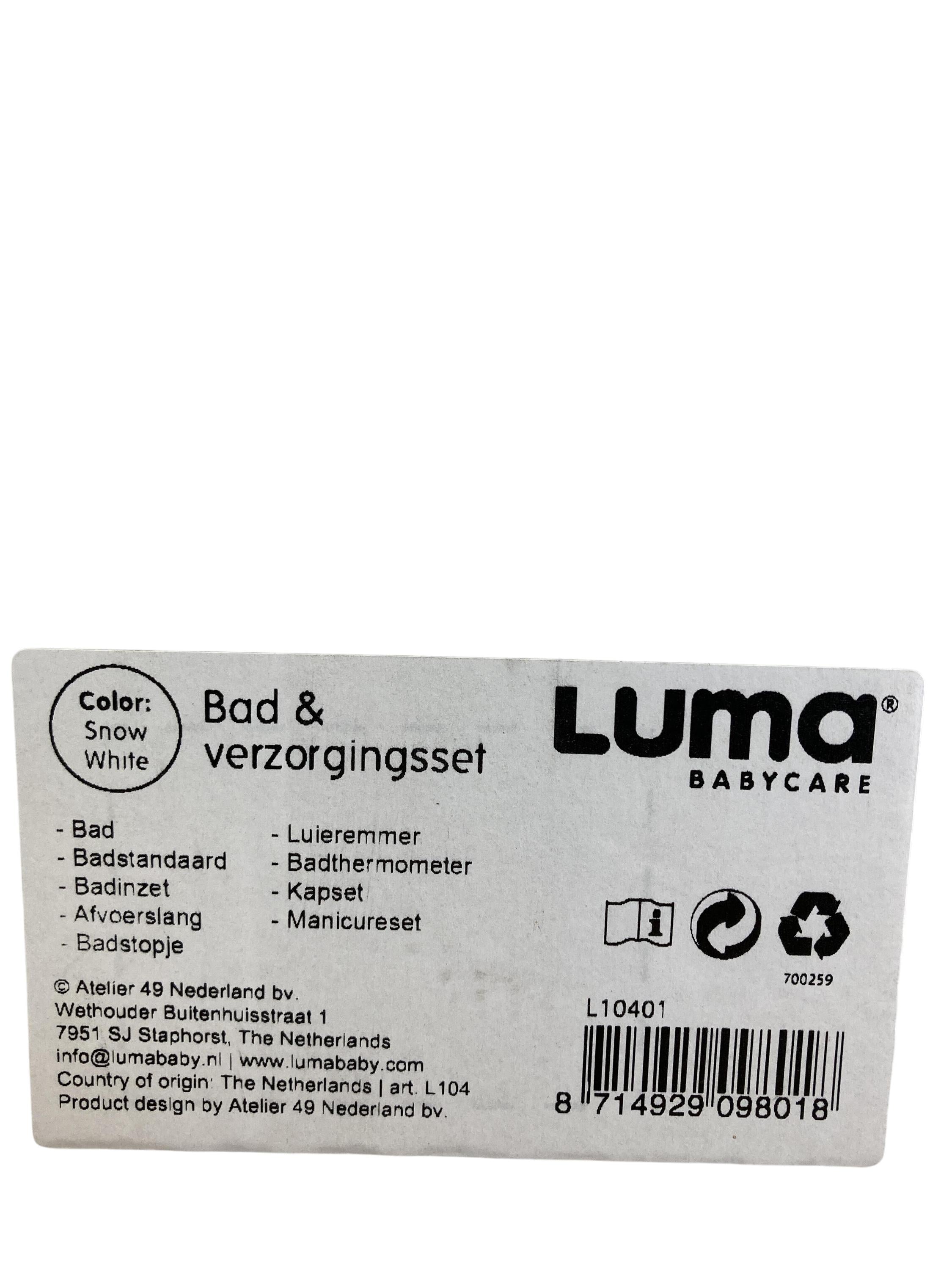 Badewannen & -einsätze Badezubehör Pflege Badewannen Set mit Neugeborenen Einsatz Luma Label Image Second Hand
