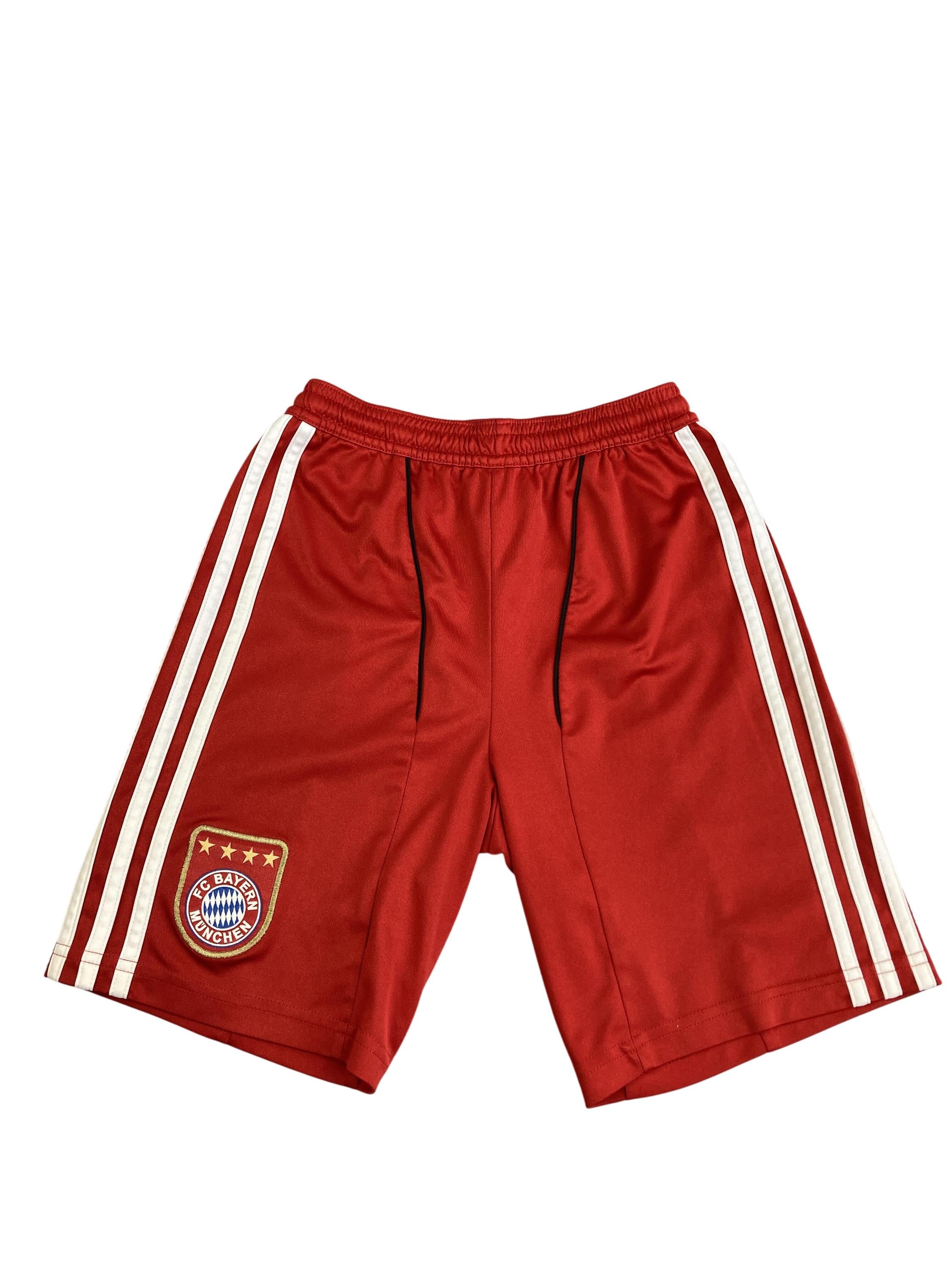 Sporthosen Hosen & Jeans Kleidung Trikot Hose FC Bayern München Adidas Front Image Second Hand