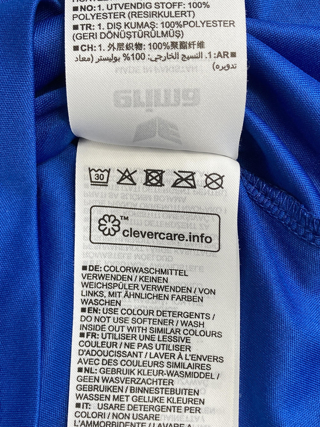 Sport T-Shirts T-Shirts & Tops Kleidung Trainingsshirt Erima Care Label Second Hand