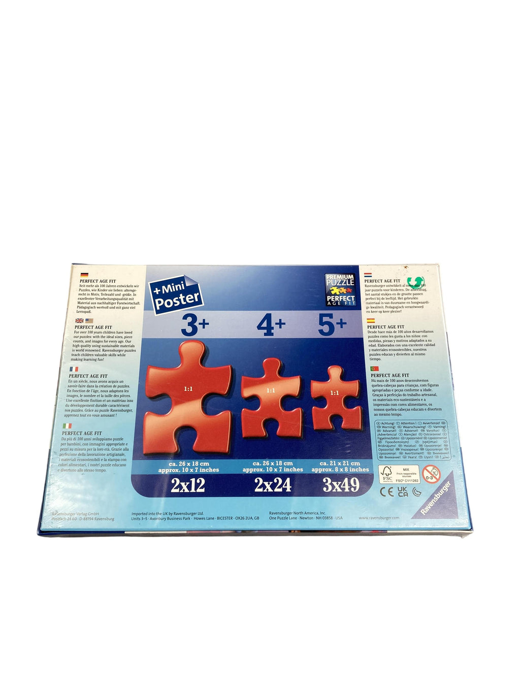 Puzzles Puzzles Spielen & Lernen Puzzle Frozen II Ravensburger  Rear Image Second Hand