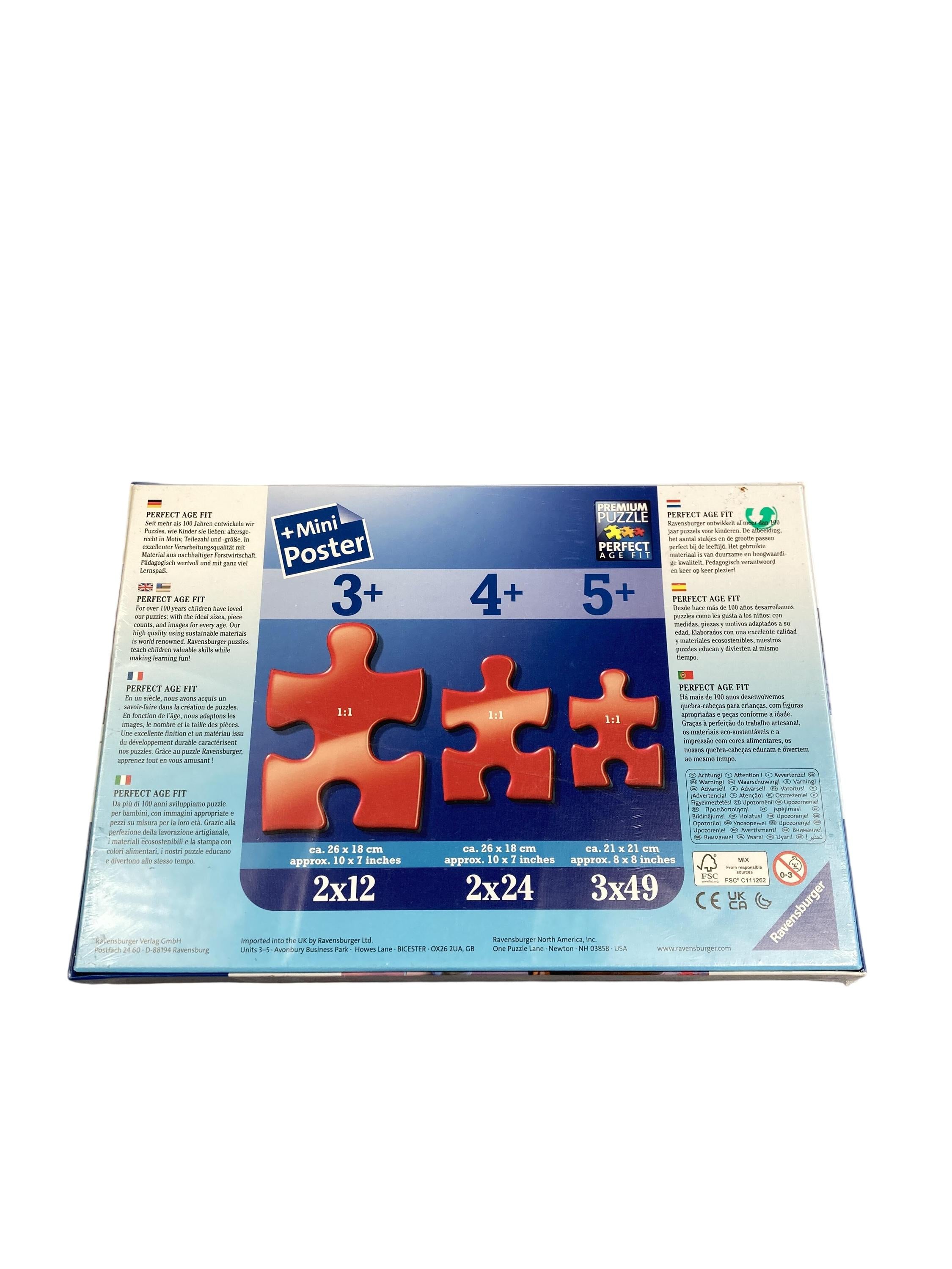 Puzzles Puzzles Spielen & Lernen Puzzle Frozen II Ravensburger  Rear Image Second Hand