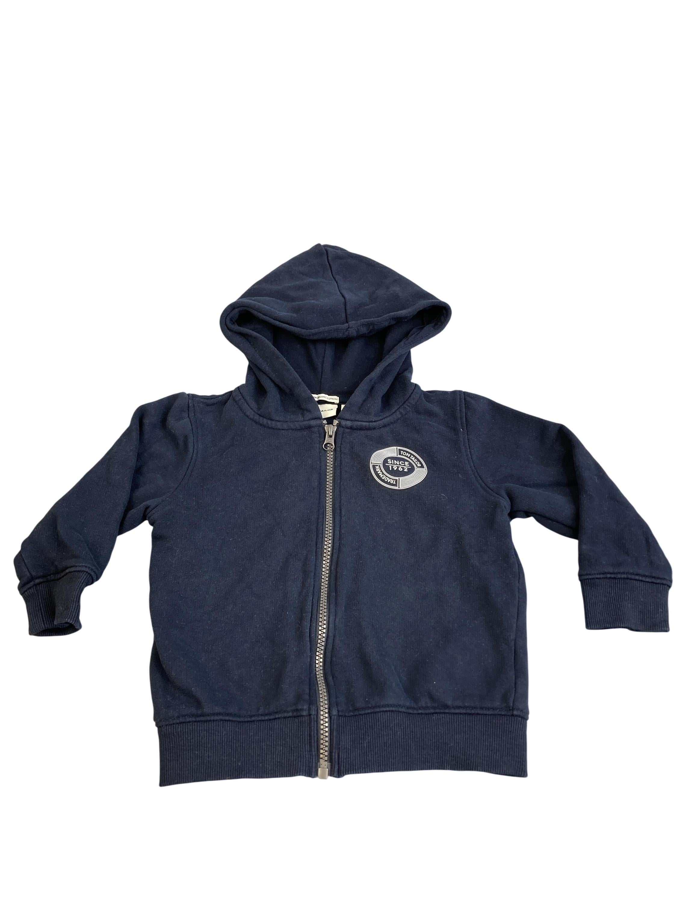 Sweatjacken Sweatshirts & Hoodies Kleidung Sweatjacke Tom Tailor Front Image Second Hand
