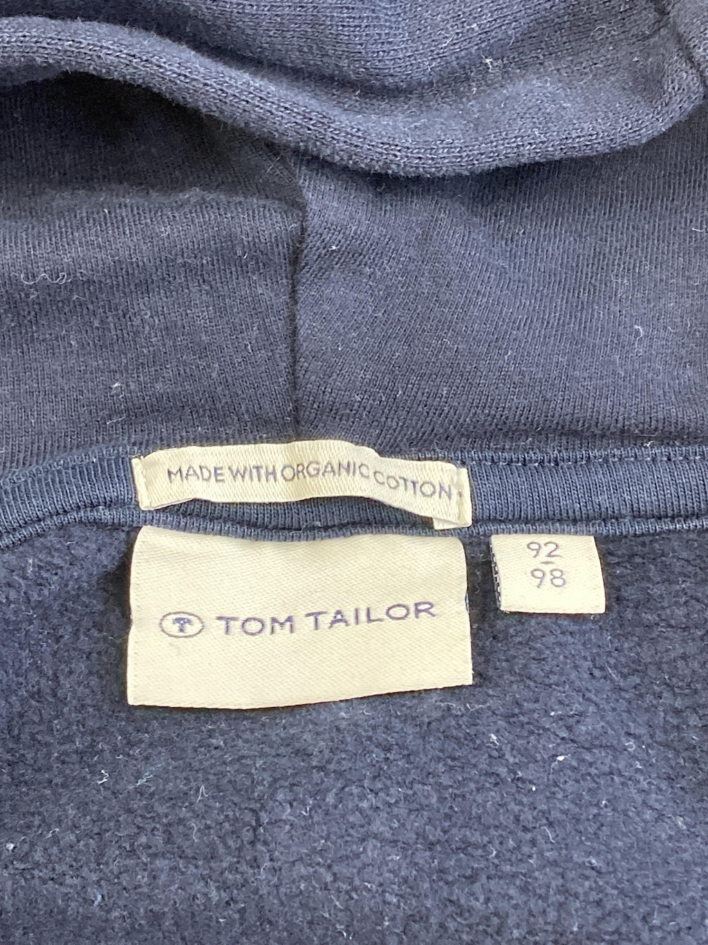 Sweatjacken Sweatshirts & Hoodies Kleidung Sweatjacke Tom Tailor Label Image Second Hand