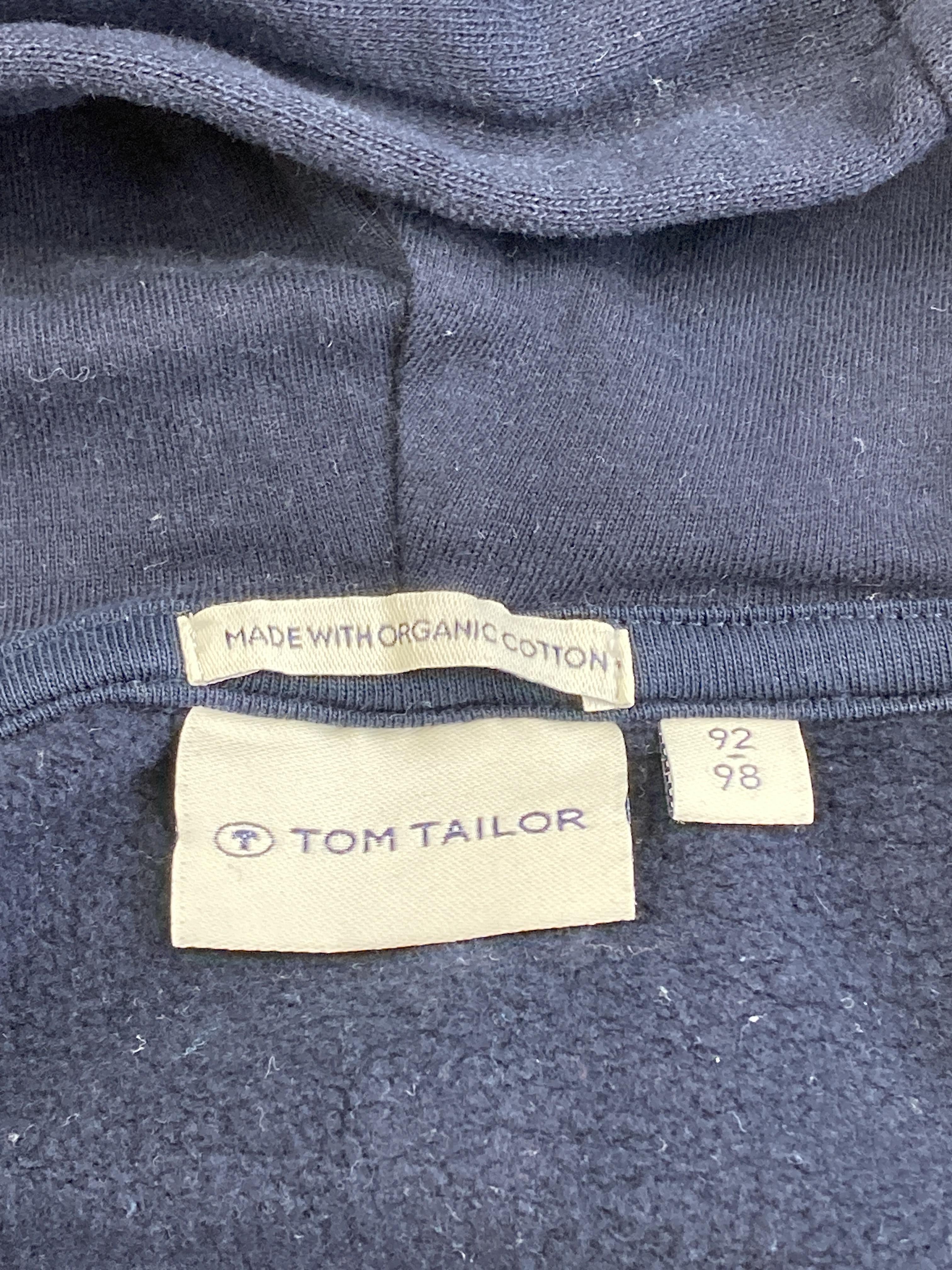 Sweatjacken Sweatshirts & Hoodies Kleidung Sweatjacke Tom Tailor Label Image Second Hand