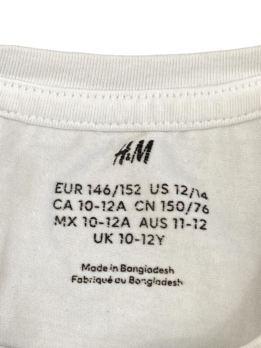 T-Shirts T-Shirts & Tops Kleidung T-Shirt H&M Label Image Second Hand