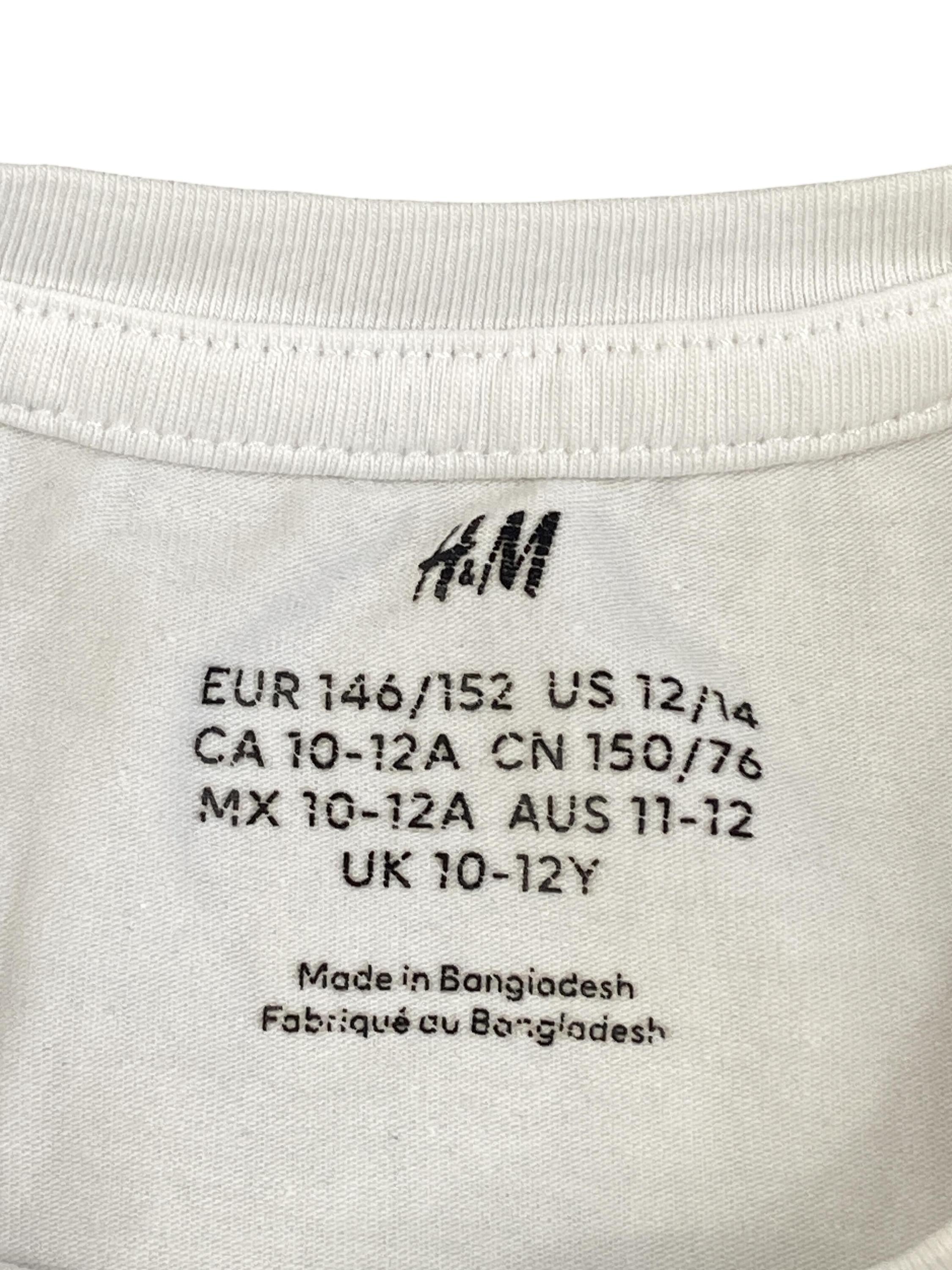 T-Shirts T-Shirts & Tops Kleidung T-Shirt H&M Label Image Second Hand