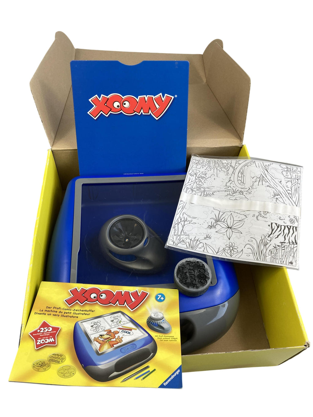 Malbücher Schreiben, Malen & Basteln Spielen & Lernen Xoomy Profi Comic Zeichenkoffer Ravensburger  New Misc Image 1 Second Hand