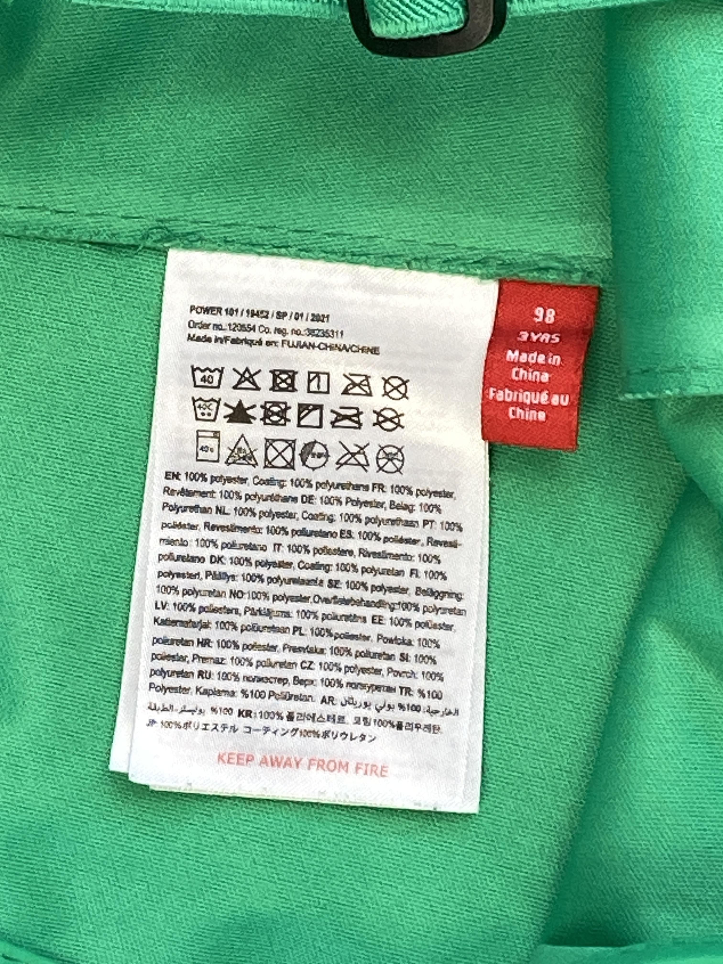 Matschhosen Regenkleidung Kleidung Matschanzug 2 teilig Lego Care Label Second Hand