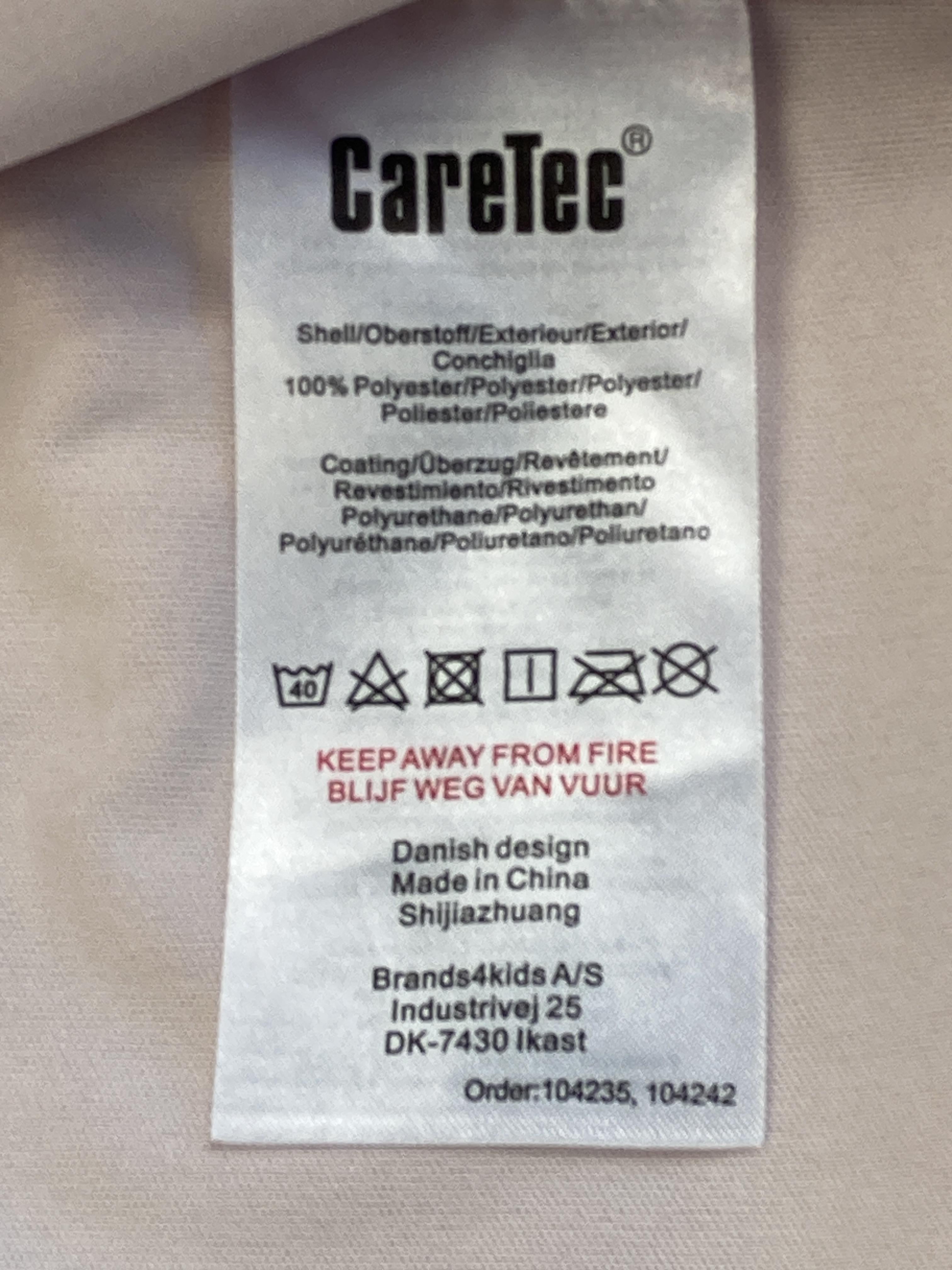 Matschhosen Regenkleidung Kleidung Matschanzug Hose mit Teddyfutter innen CareTec Care Label Second Hand