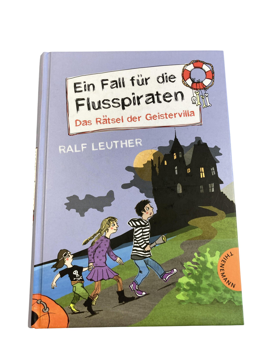 Kinderbücher Bücher Spielen & Lernen Ein Fall für die Flusspiraten - Das Rätsel der Geistervilla Thienemann  Front Image Second Hand