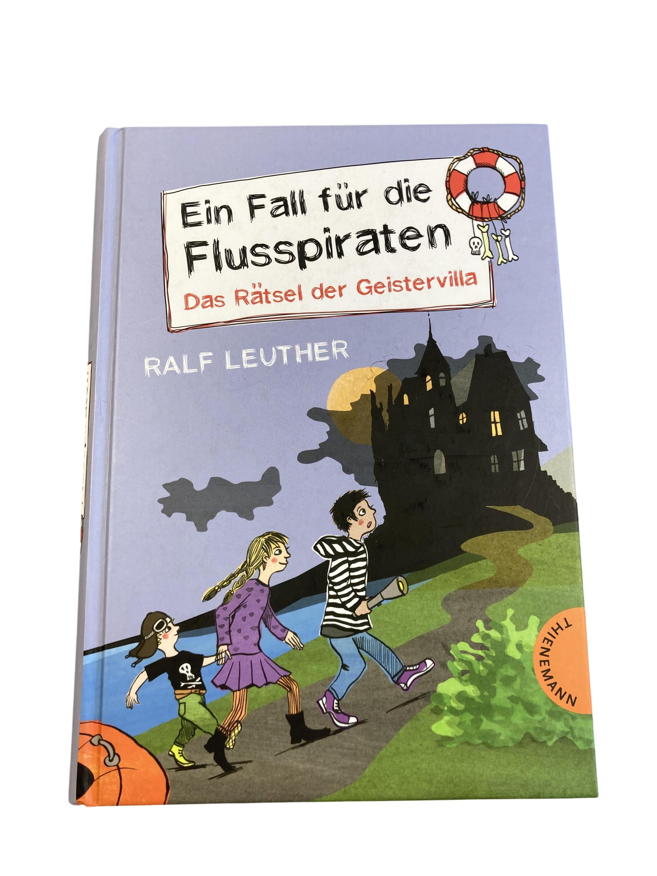 Kinderbücher Bücher Spielen & Lernen Ein Fall für die Flusspiraten - Das Rätsel der Geistervilla Thienemann  Front Image Second Hand