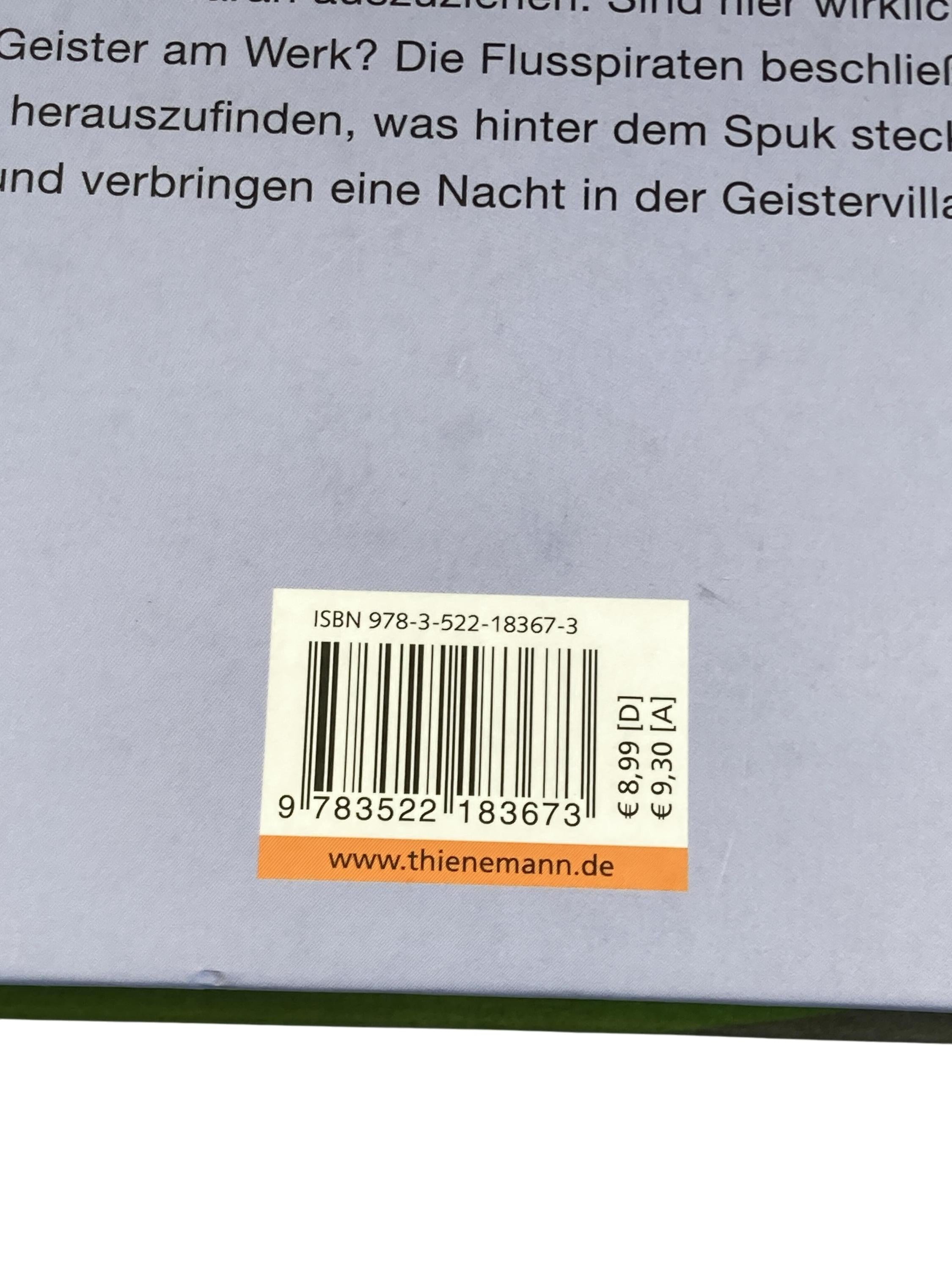 Kinderbücher Bücher Spielen & Lernen Ein Fall für die Flusspiraten - Das Rätsel der Geistervilla Thienemann  Label Image Second Hand