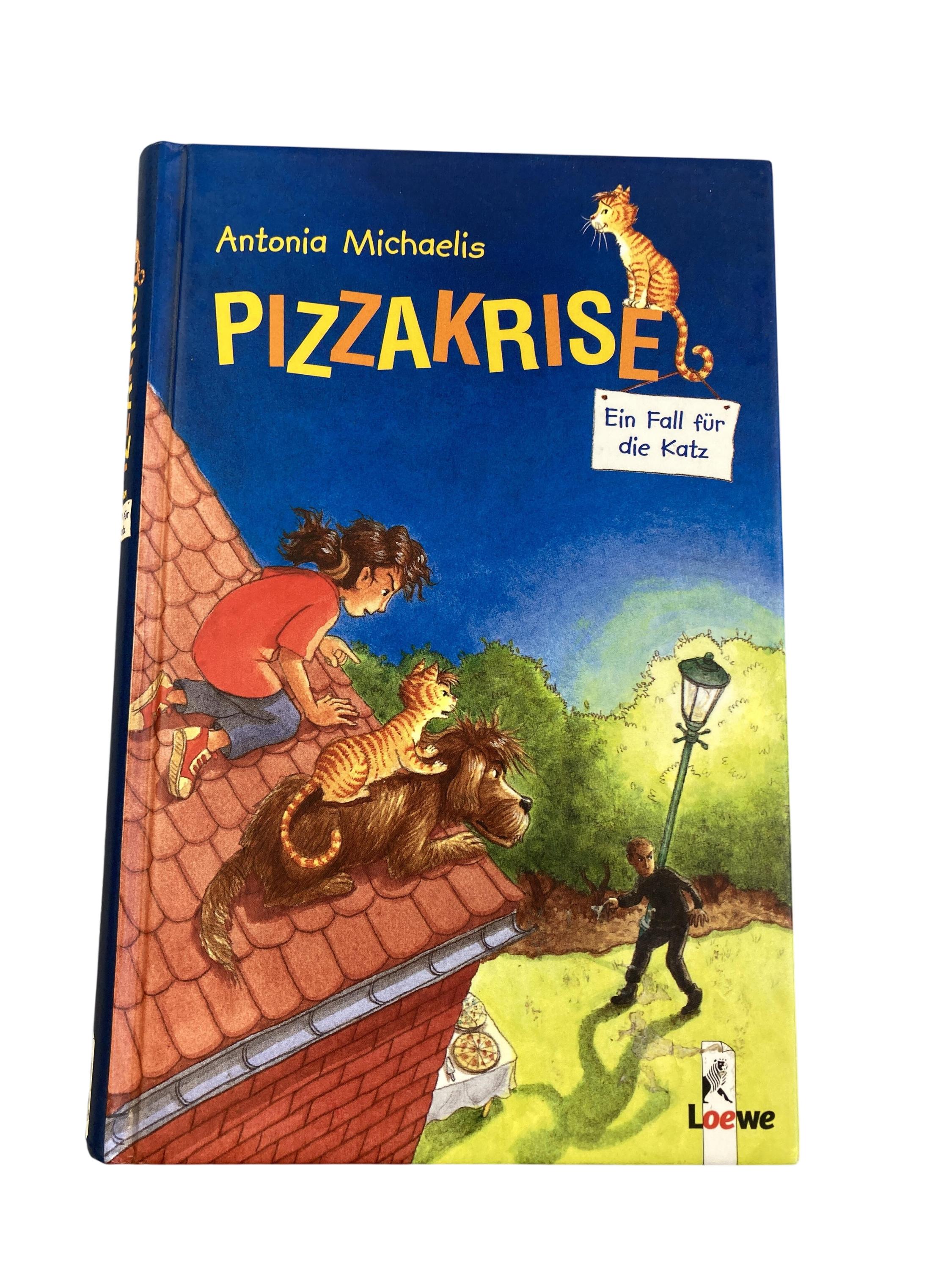 Kinderbücher Bücher Spielen & Lernen Ein Fall für die Katz - Pizzakriese Loewe Front Image Second Hand