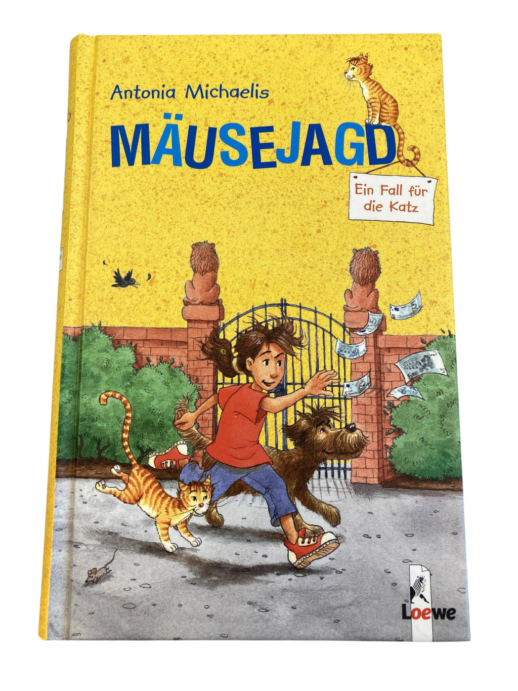 Kinderbücher Bücher Spielen & Lernen Ein Fall für die Katz - Mäusejagd Loewe Front Image Second Hand