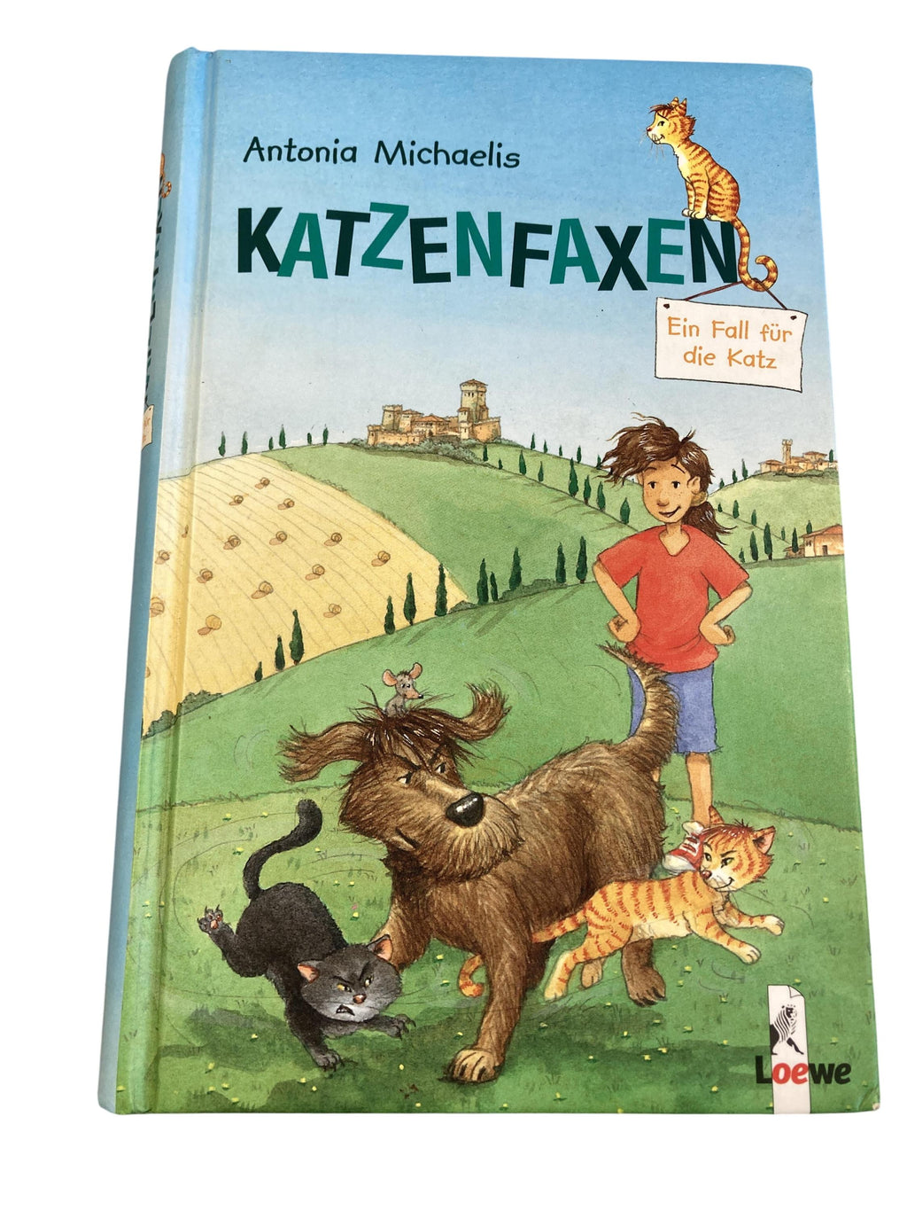 Kinderbücher Bücher Spielen & Lernen Ein Fall für die Katz - Katzenfaxen Loewe Front Image Second Hand