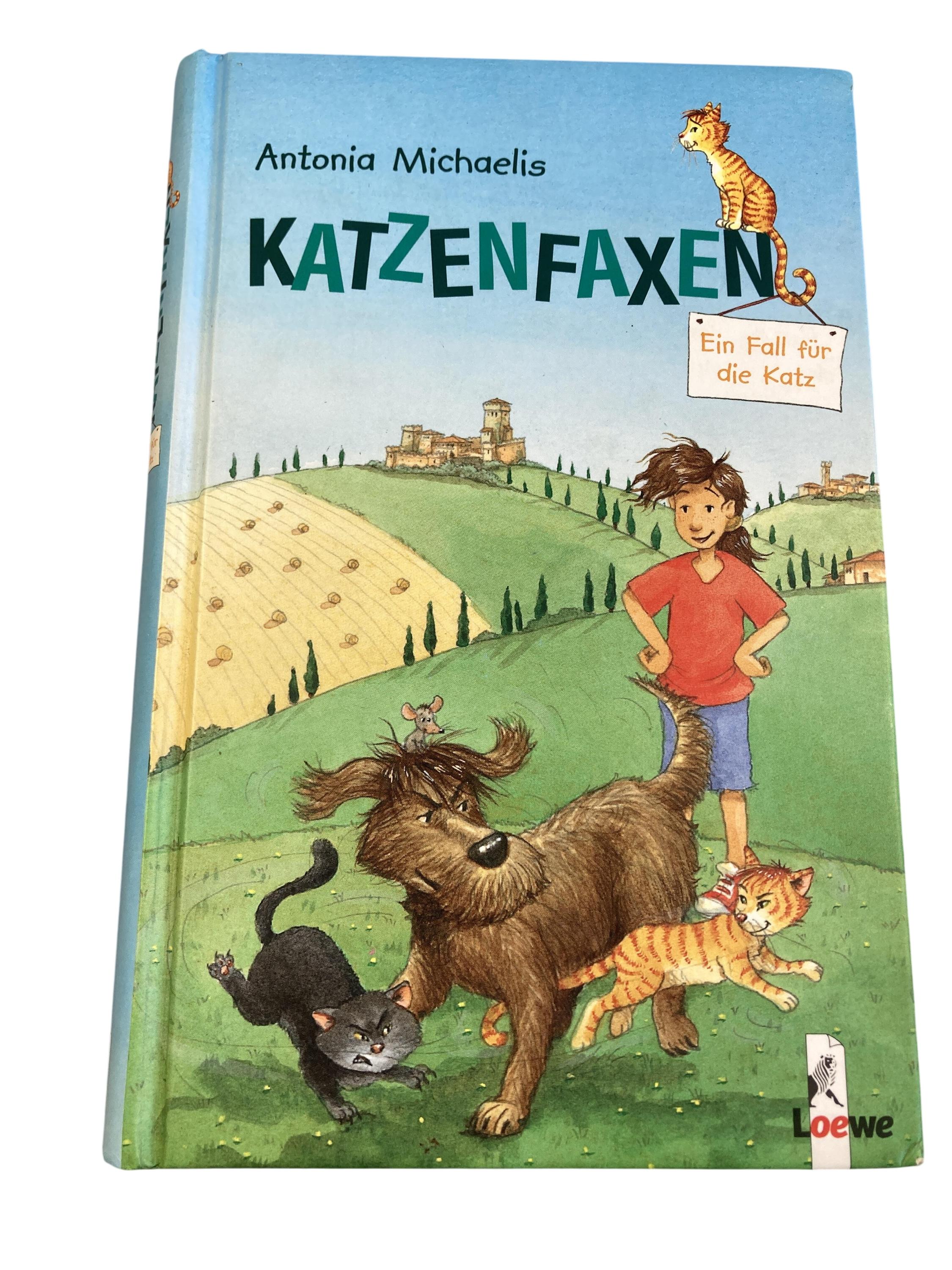 Kinderbücher Bücher Spielen & Lernen Ein Fall für die Katz - Katzenfaxen Loewe Front Image Second Hand