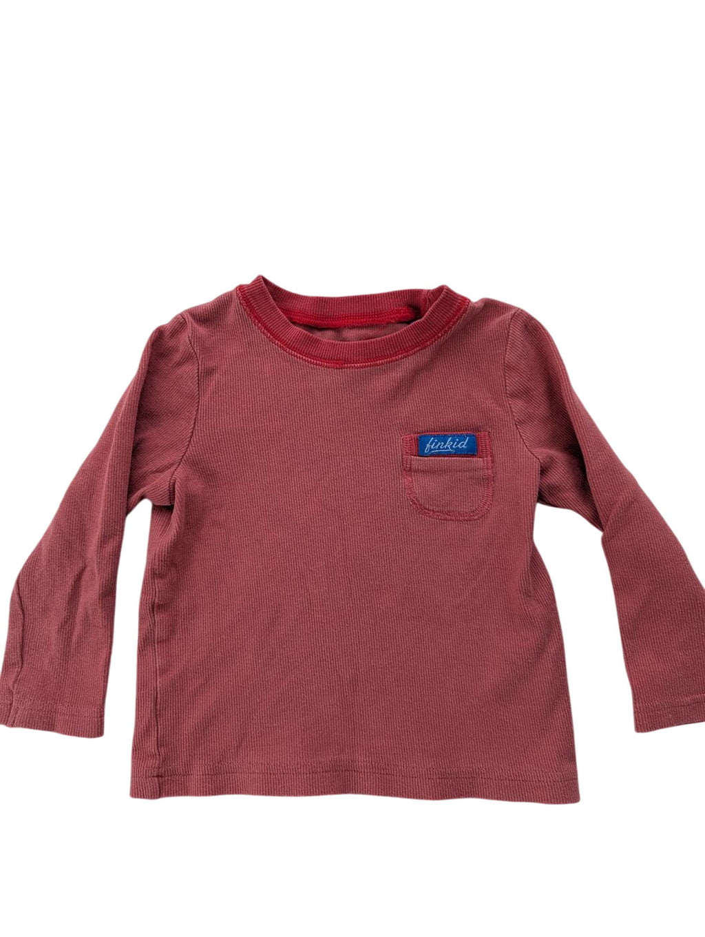 Longsleeves Longsleeves Kleidung Long sleeve Shirt lachsfarbend Laku Front Image Second Hand