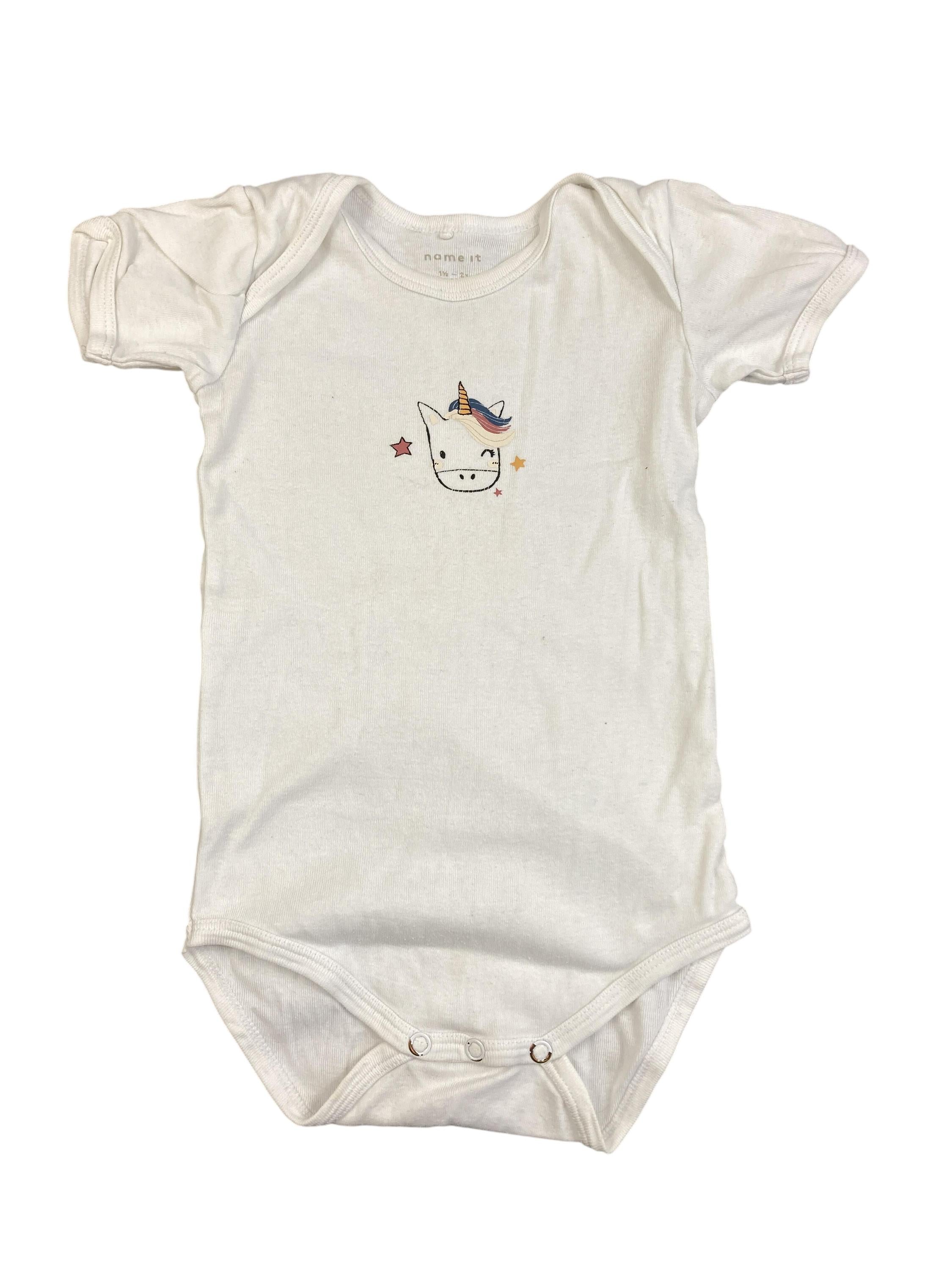 Bodys Unterwäsche & Bodys Kleidung Body Einhorn Name it Front Image Second Hand