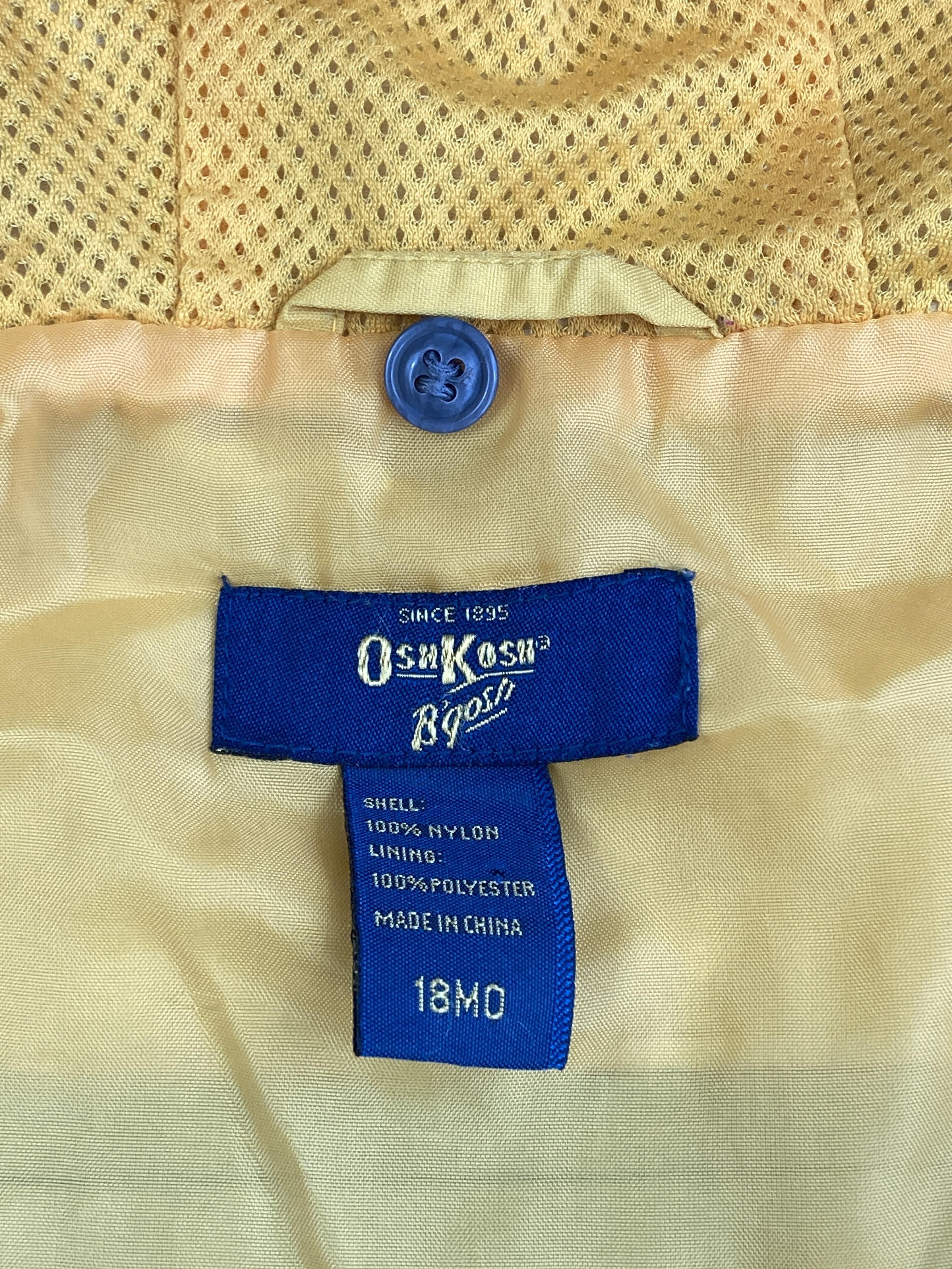 Übergangsjacken Jacken & Westen Kleidung Windjacke Oshkosh B‘Gosh Label Image Second Hand