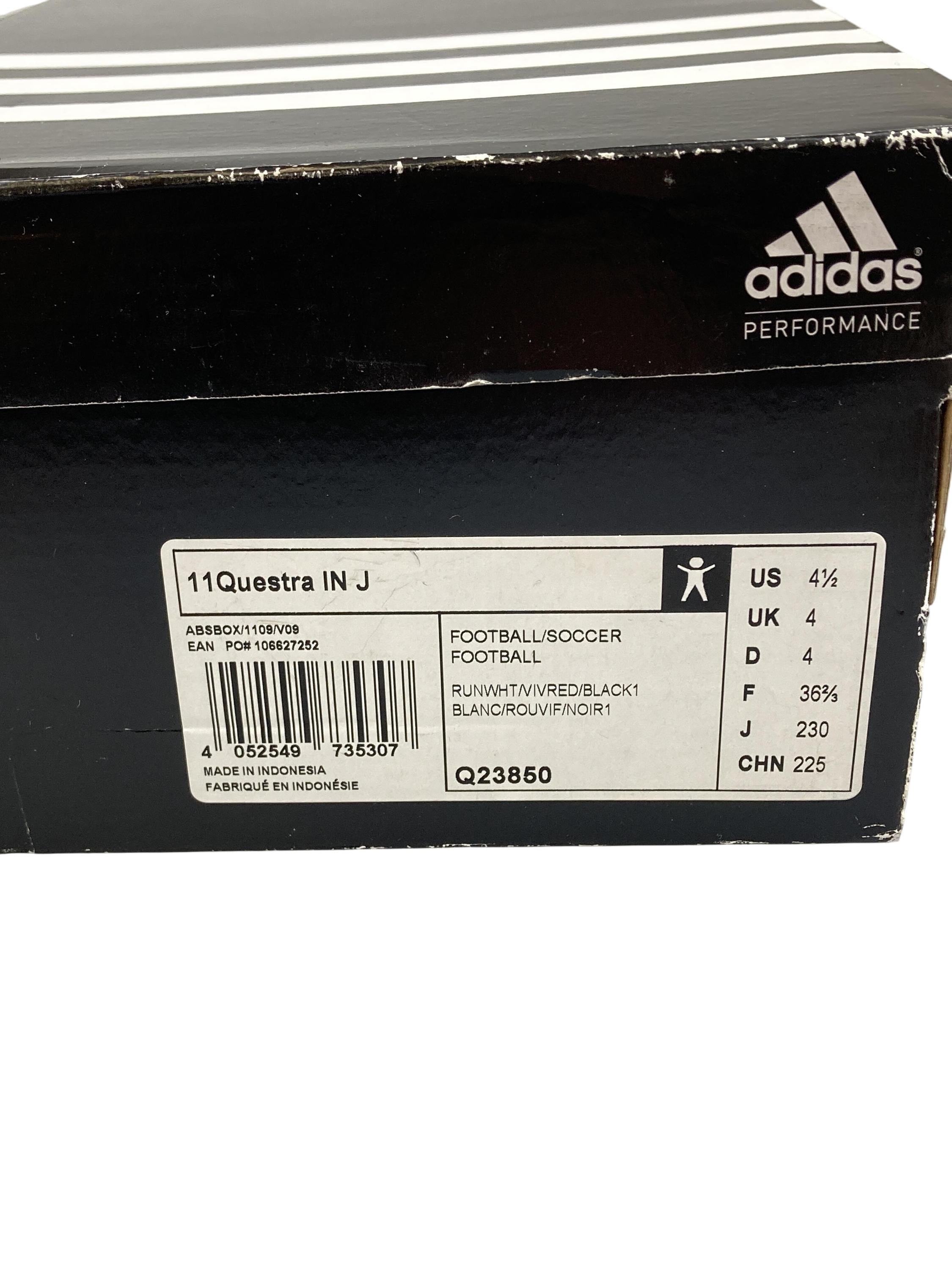 Fussballschuhe Sportschuhe Schuhe Fußballschuhe Halle 11 Questra IN J Adidas New Misc Image 2 Second Hand