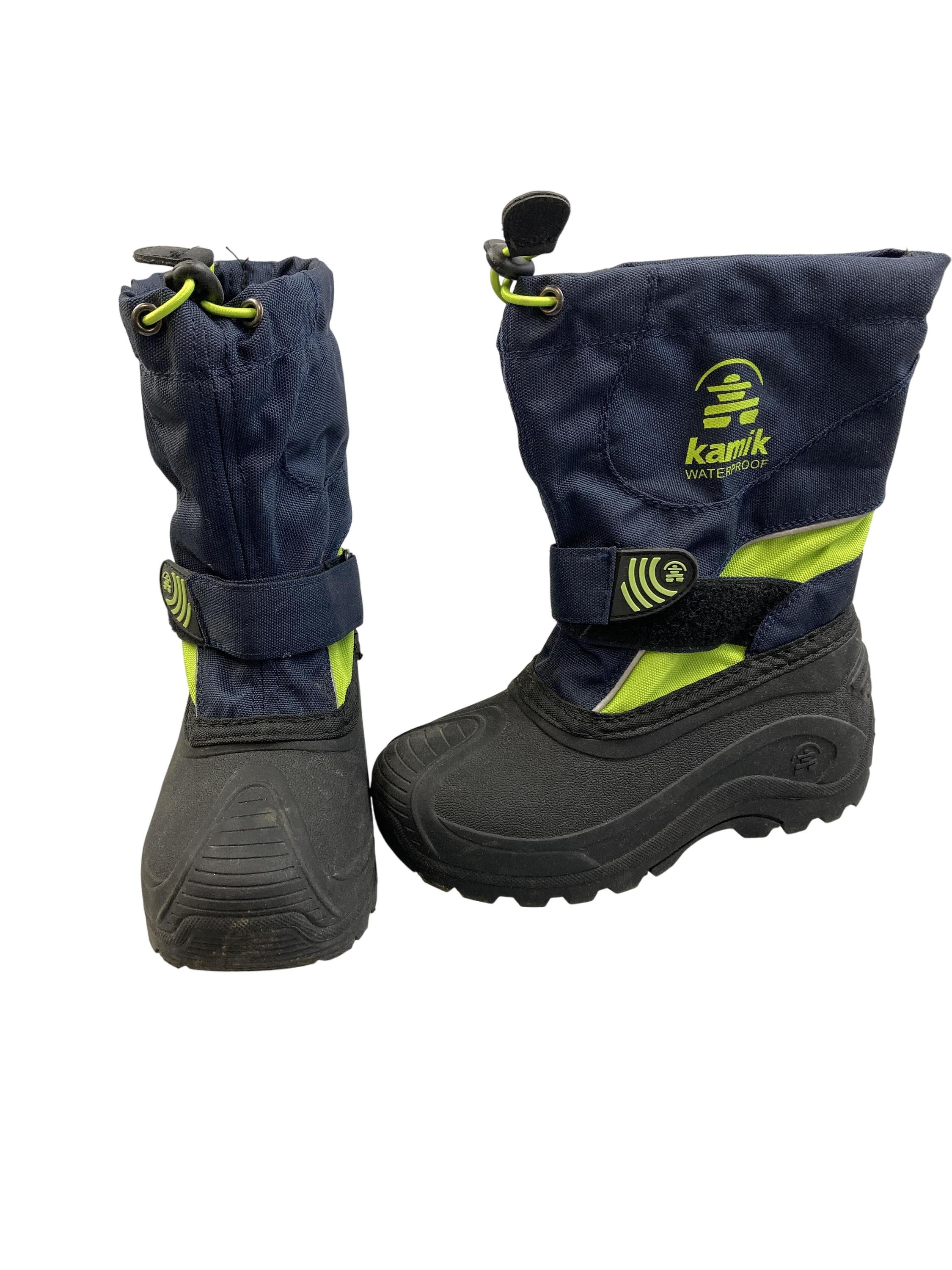 Winterstiefel Winterstiefel Junge Snowblast2 Kamik Front Image Second Hand